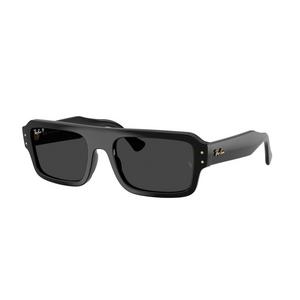 Ray-Ban Lukas Grey Sunglasses - Black