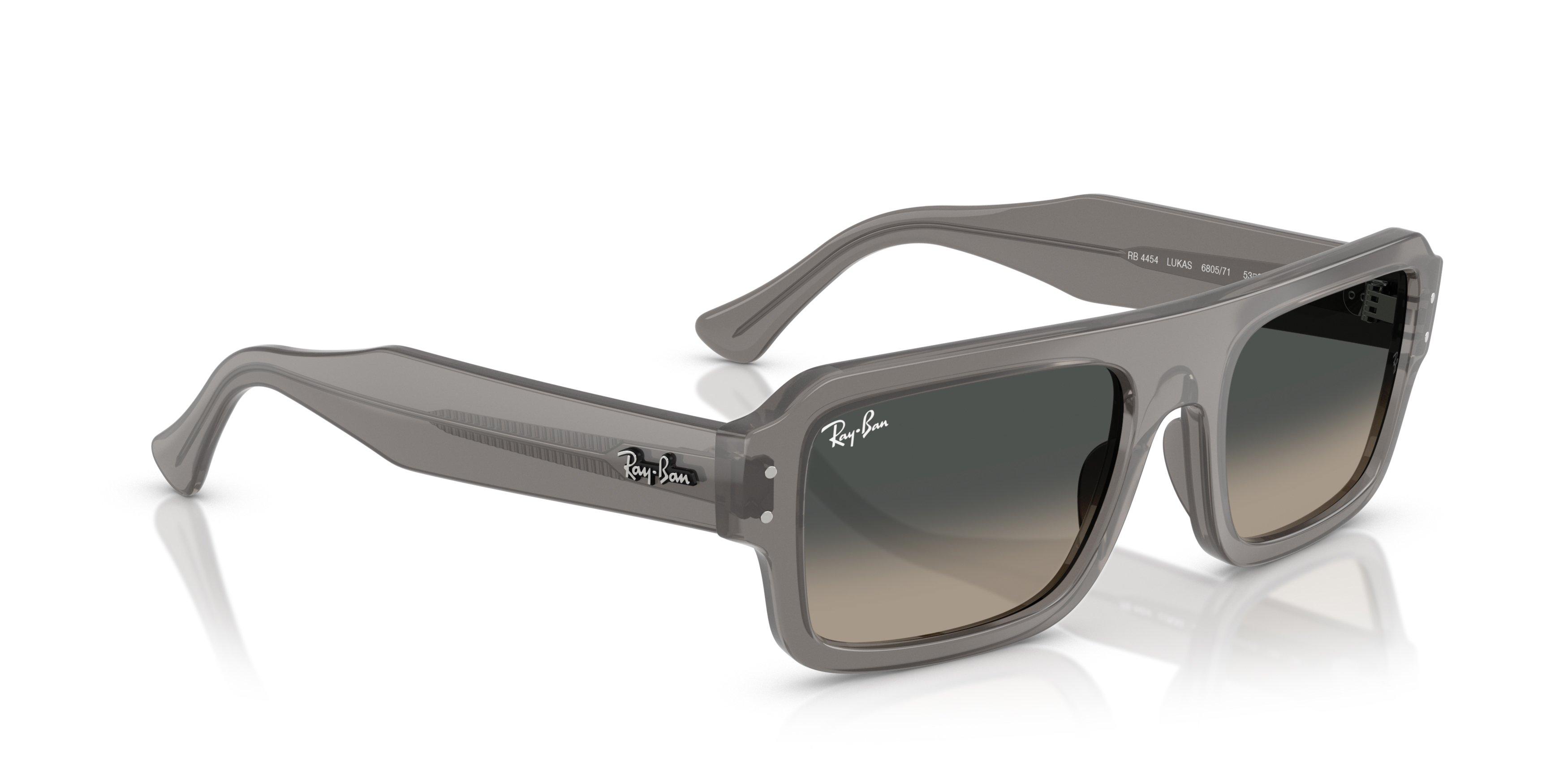 Ray-Ban Lukas Grey Gradient Sunglasses - Grey - GREY Thumbnail View 4