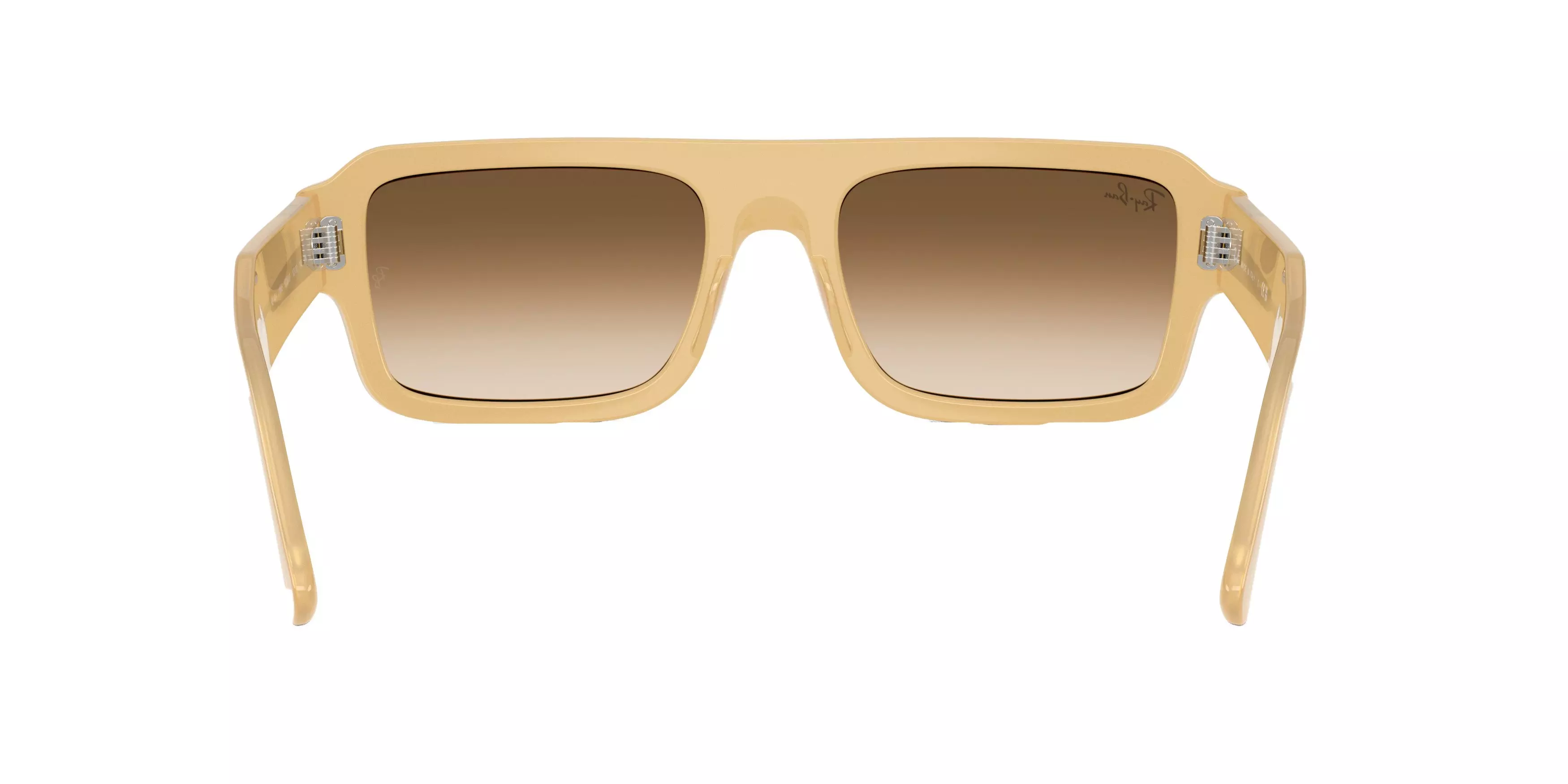 Ray-Ban Lukas Brown Gradient Sunglasses - Brown - LT BROWN