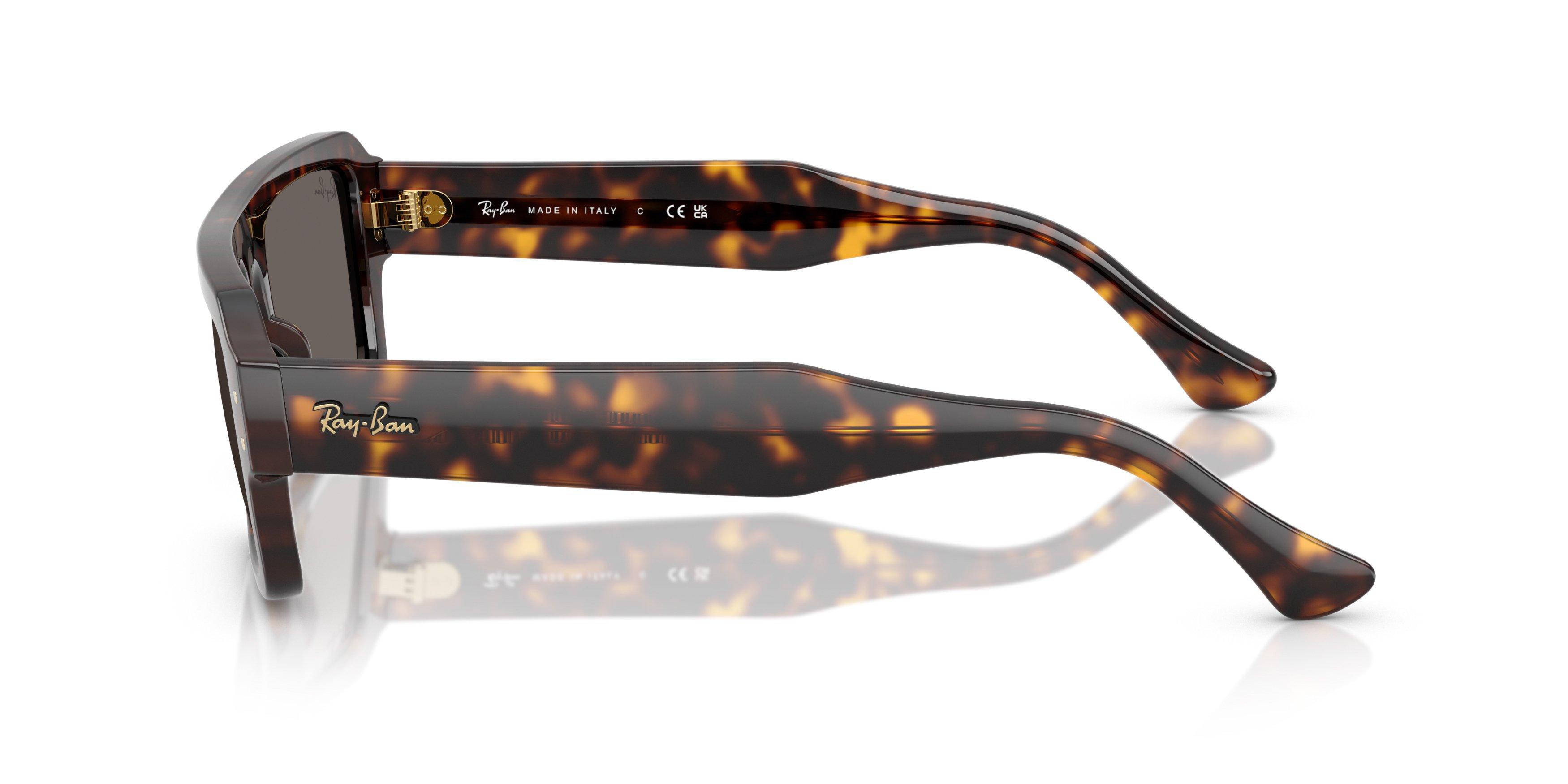 Ray-Ban Lukas Grey Sunglasses - Brown - BROWN/GREY Thumbnail View 6