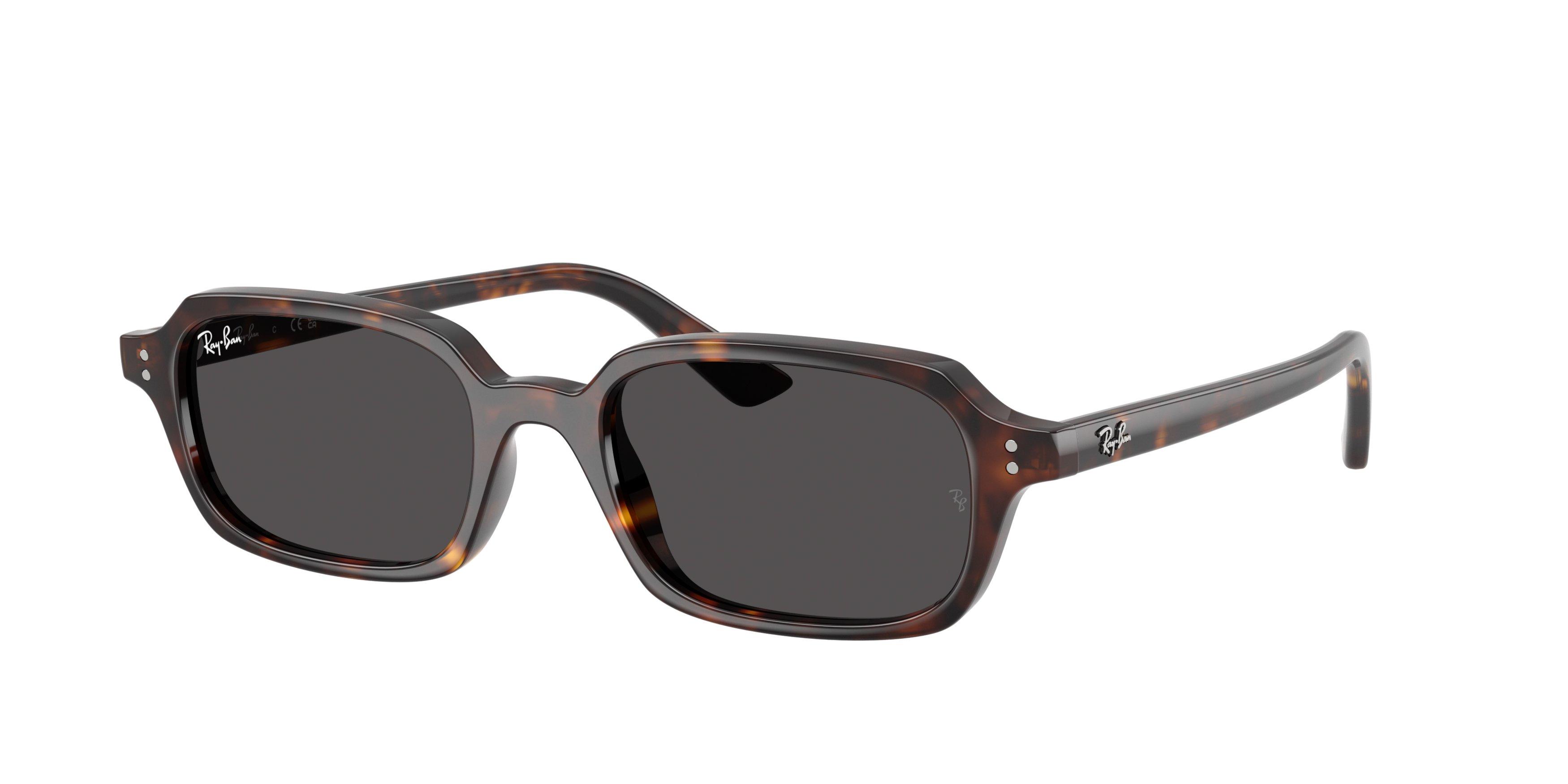 Ray-Ban Zuri Grey Sunglasses - Brown - BROWN/GREY Thumbnail View 1