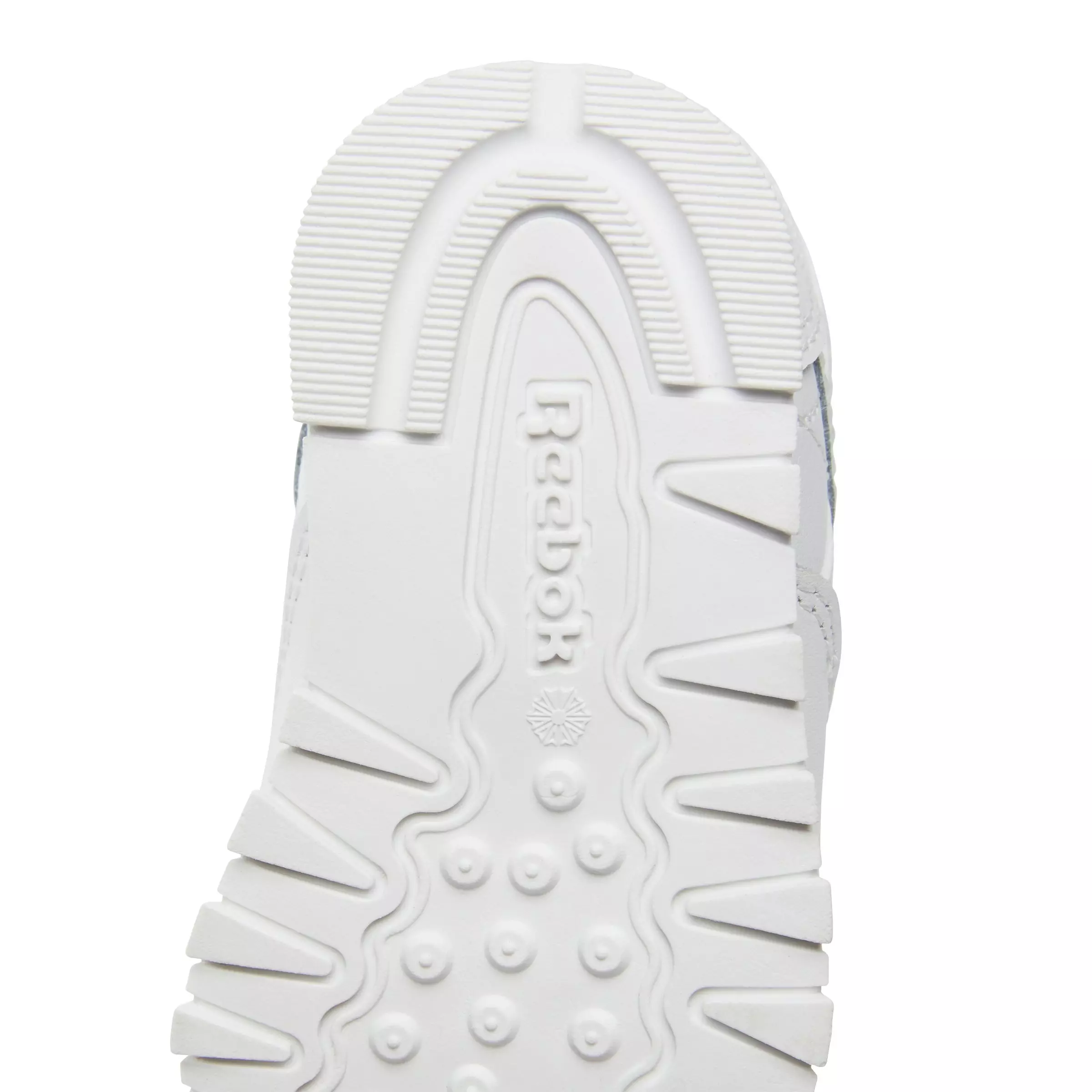 Reebok Classic Leather "White/White/Grey" Infant Boys' Shoe - WHITE/WHITE/GREY