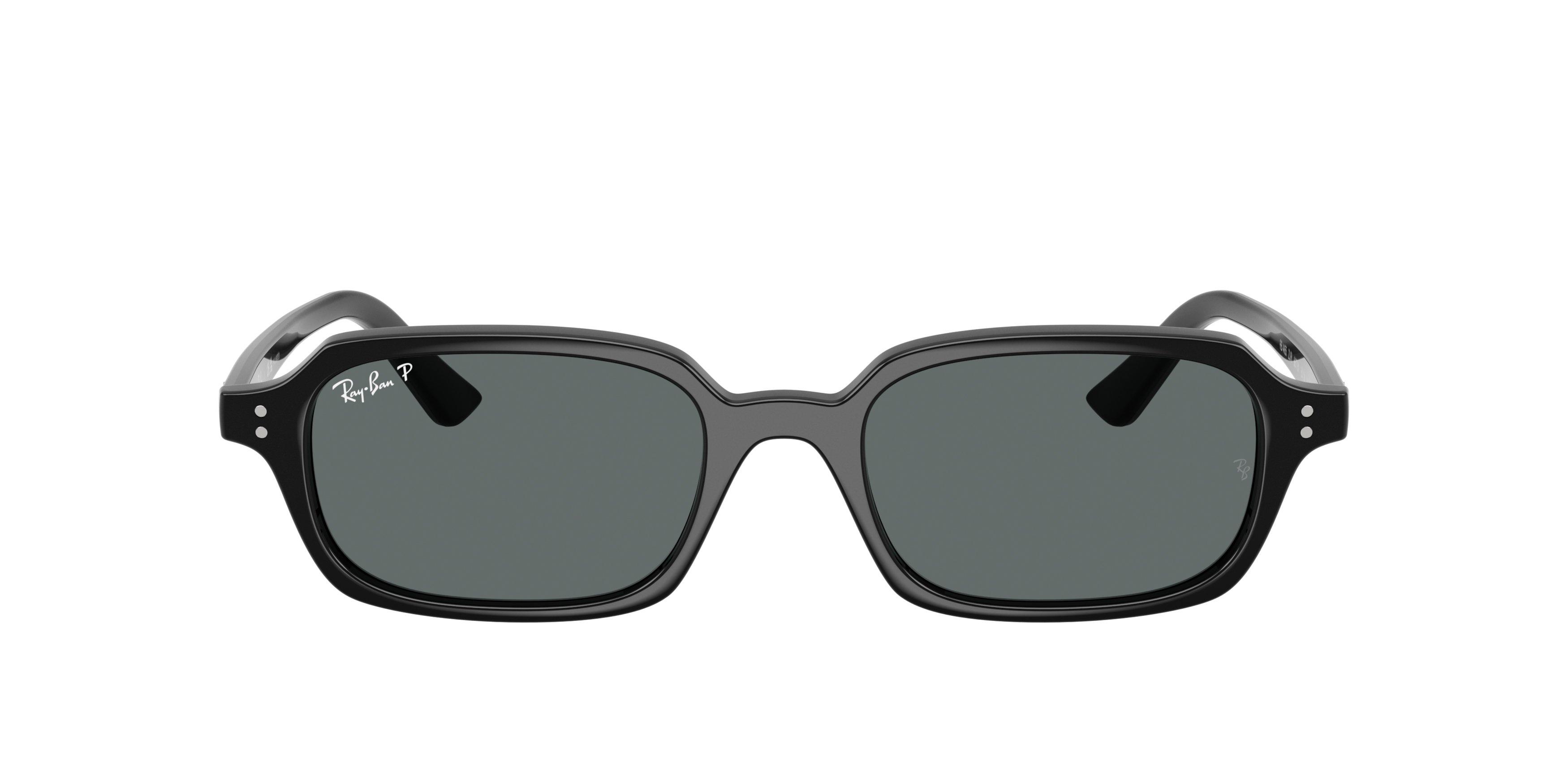Ray-Ban Zuri Grey Sunglasses - Black - BLACK/GREY Thumbnail View 3