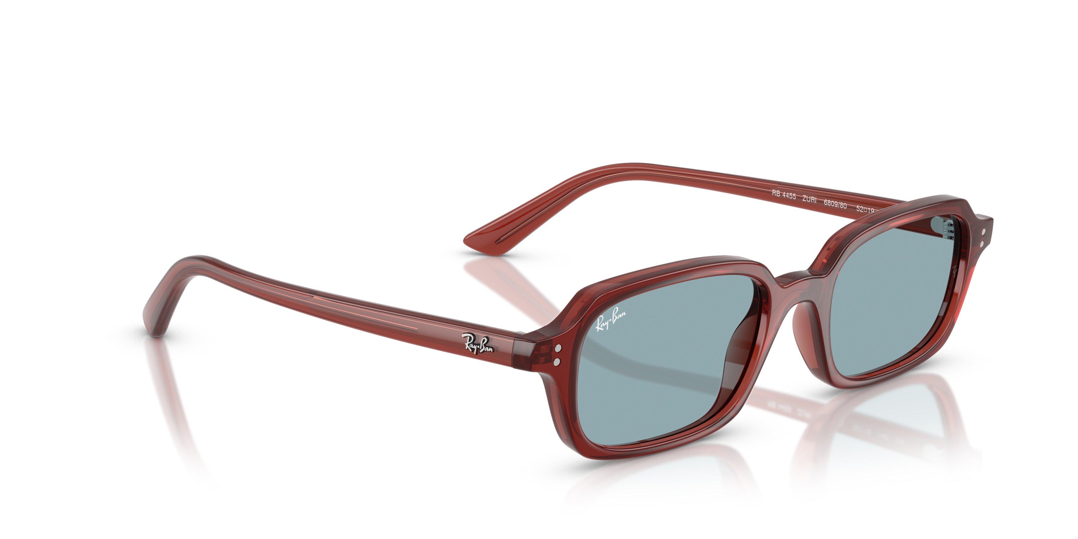 Ray-Ban Zuri Blue Sunglasses - Brown - BROWN/BLUE Thumbnail View 4