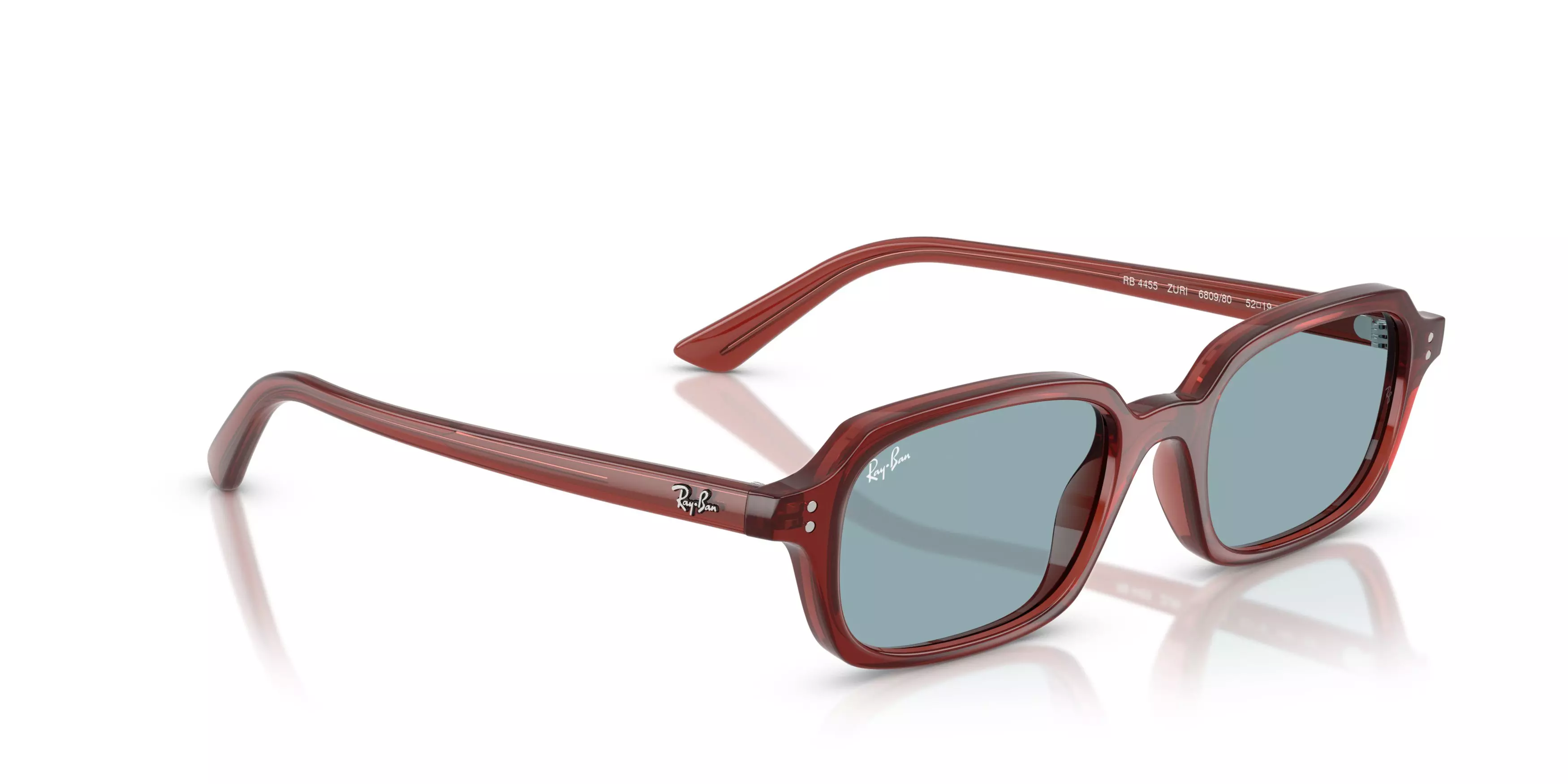 Ray-Ban Zuri Blue Sunglasses - Brown - BROWN/BLUE