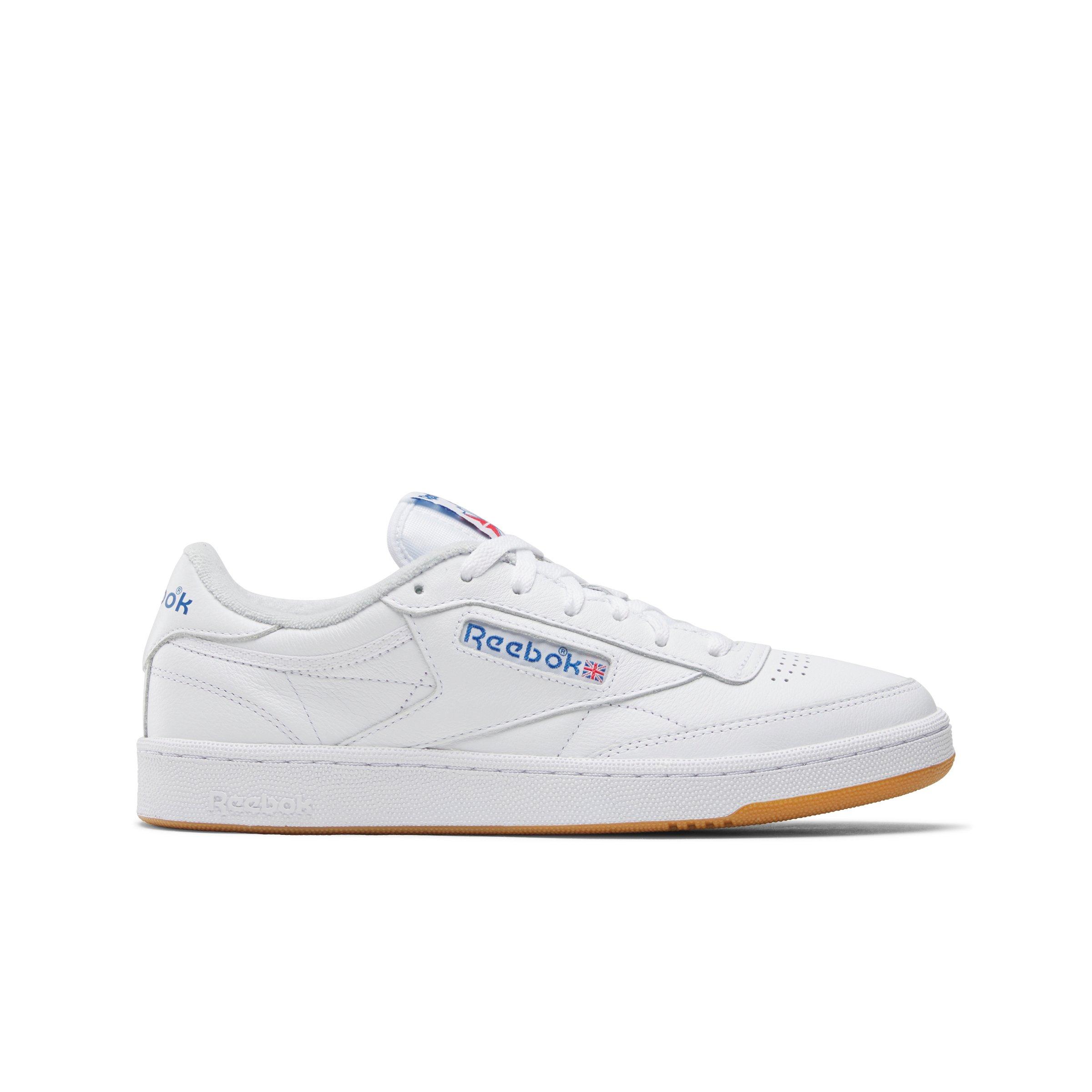 Reebok Club C 85 "White/White/Gum" Men's Shoe - WHITE/WHITE/GUM Thumbnail View 1