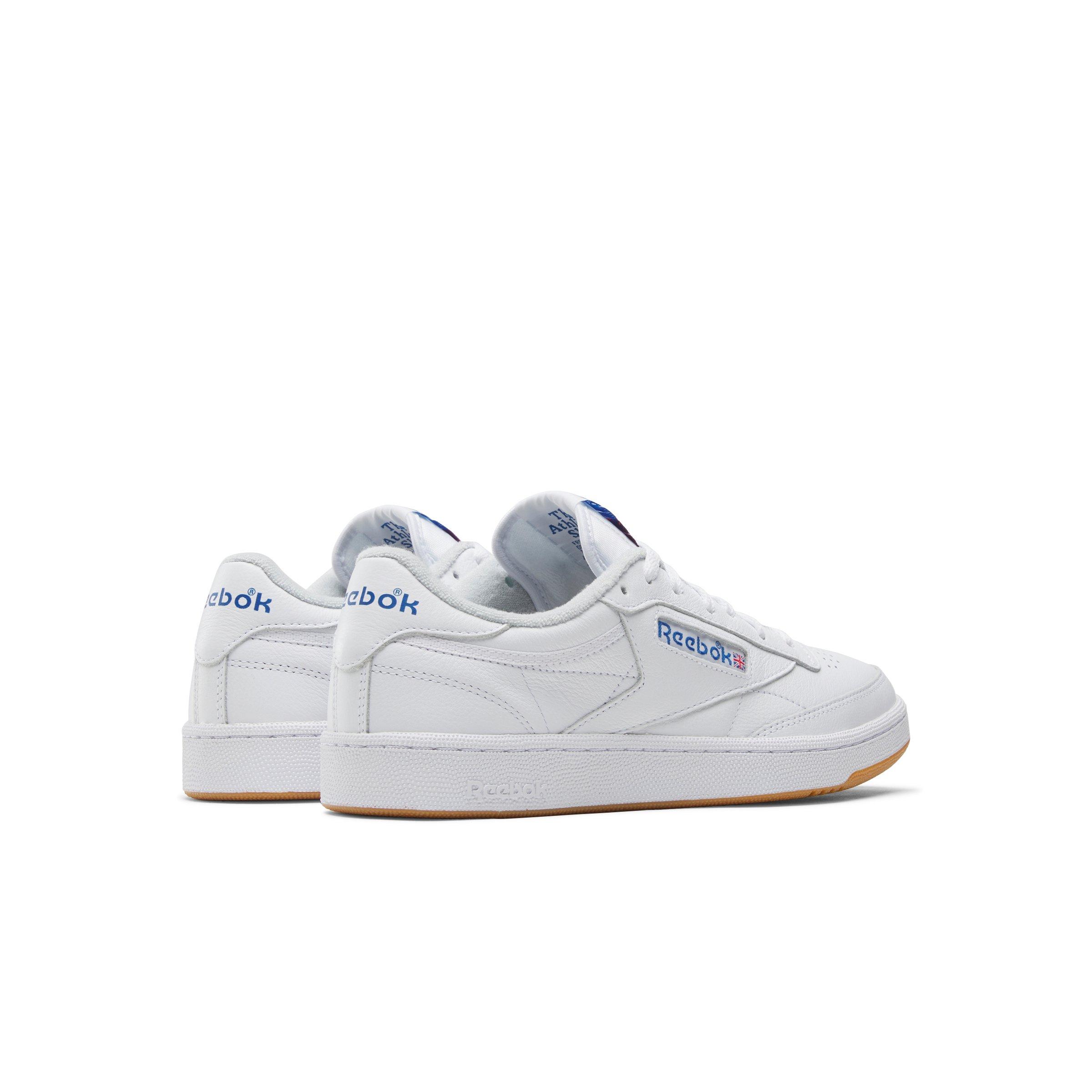 Reebok Club C 85 "White/White/Gum" Men's Shoe - WHITE/WHITE/GUM Thumbnail View 3
