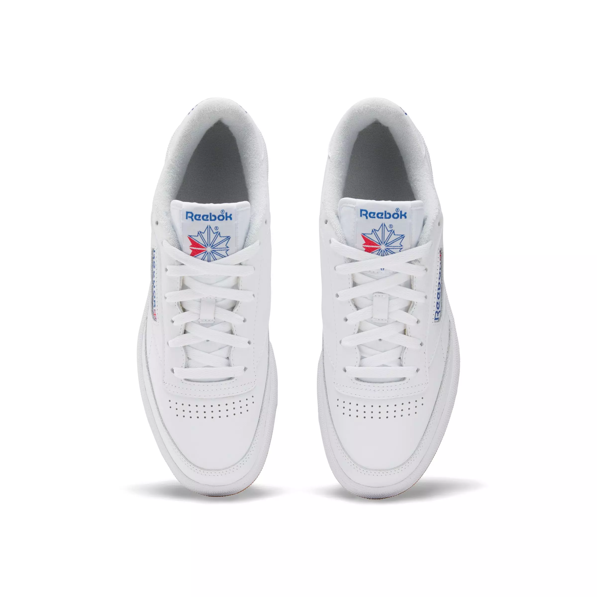 Reebok Club C 85 "White/White/Gum" Men's Shoe - WHITE/WHITE/GUM