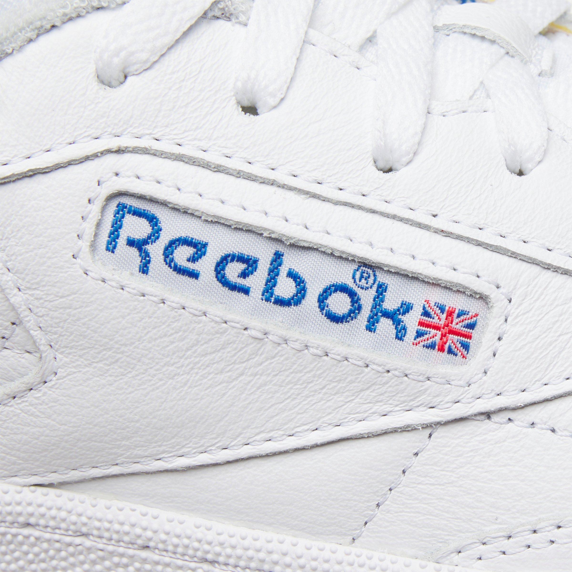 Reebok Club C 85 "White/White/Gum" Men's Shoe - WHITE/WHITE/GUM Thumbnail View 7