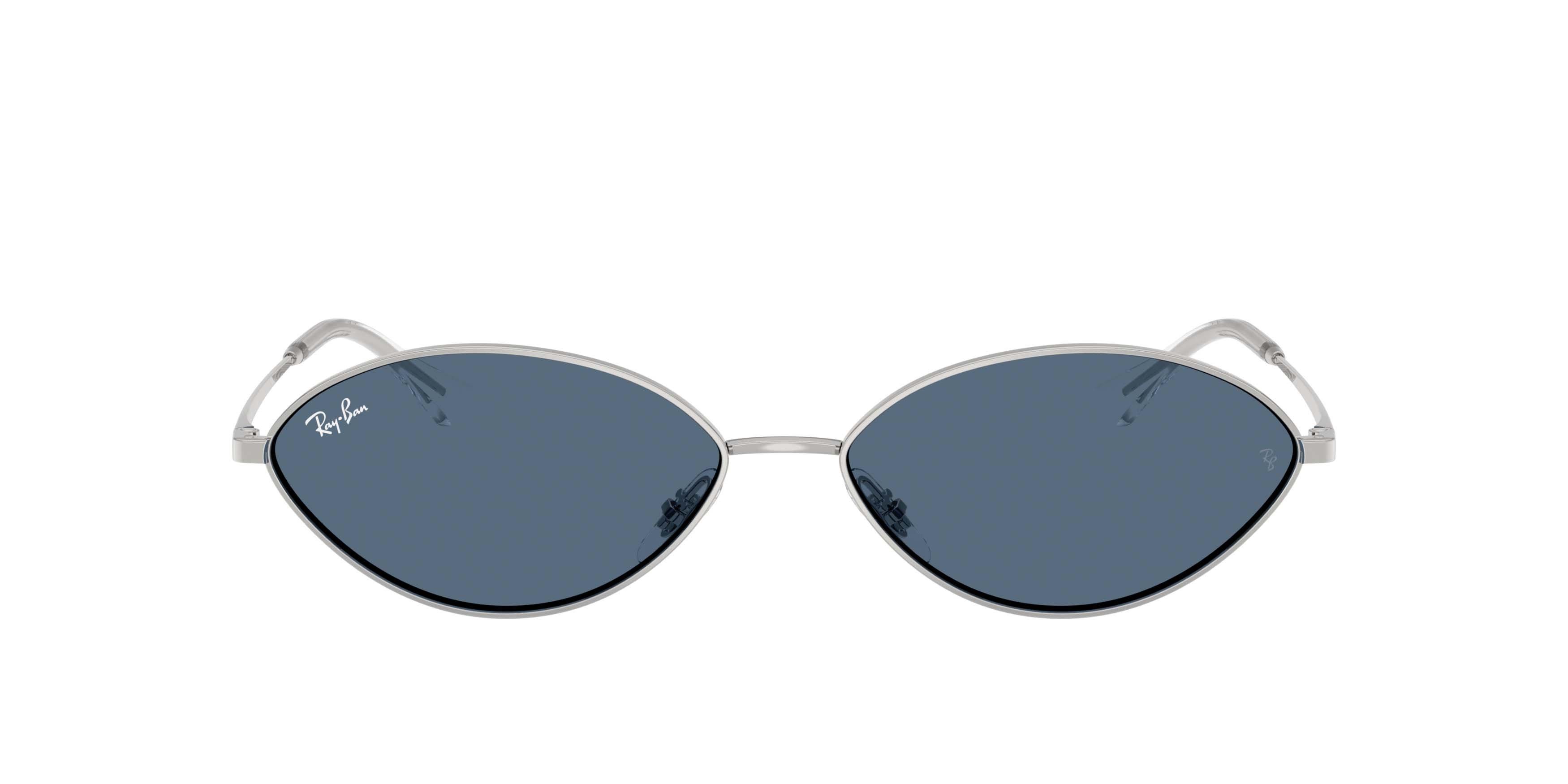 Ray-Ban Kai Bio-Based Dark Blue Sunglasses - Silver - SILVER/BLUE