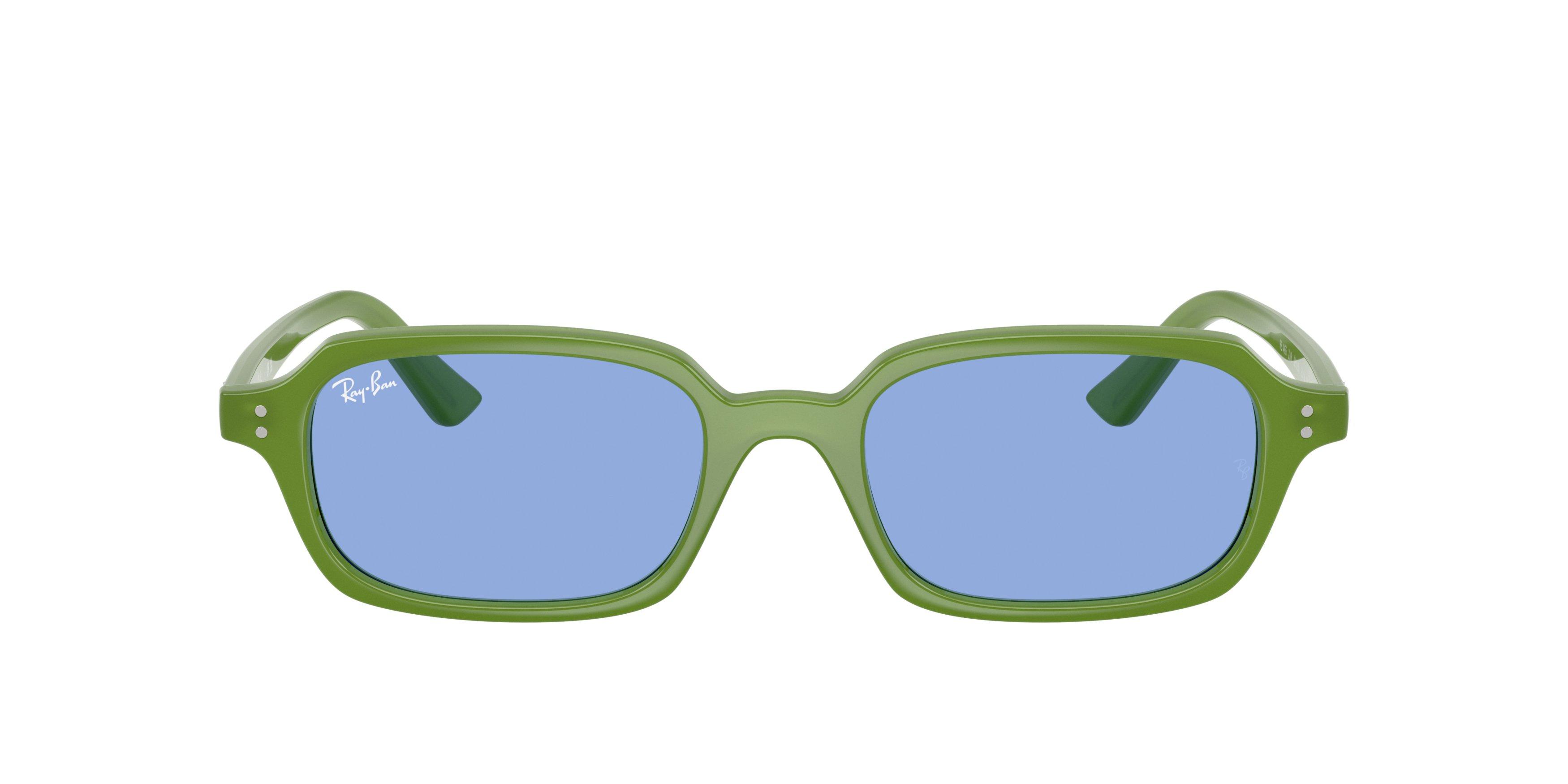 Ray-Ban Zuri Blue Sunglasses - Green - GREEN/BLUE Thumbnail View 3