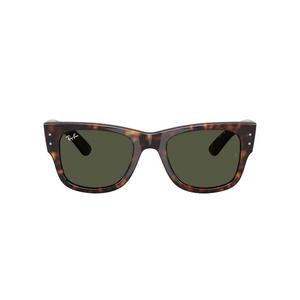 Ray-Ban Mega Wayfarer Green Sunglasses - Havana - BROWN/GREEN