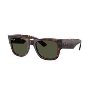 Ray-Ban Mega Wayfarer Green Sunglasses - Havana - BROWN/GREEN