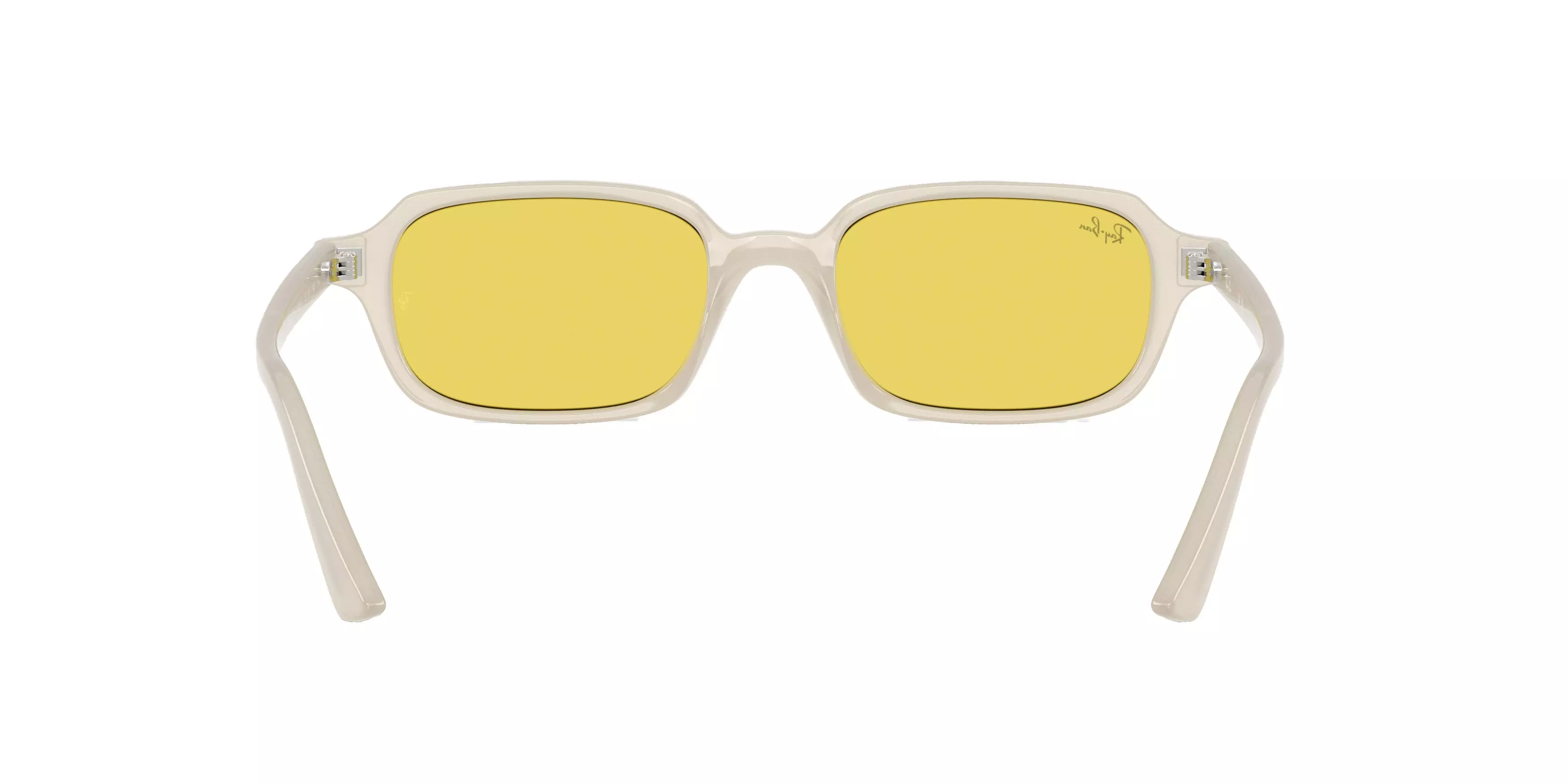 Ray-Ban Zuri Gold Sunglasses - White - WHITE/GOLD