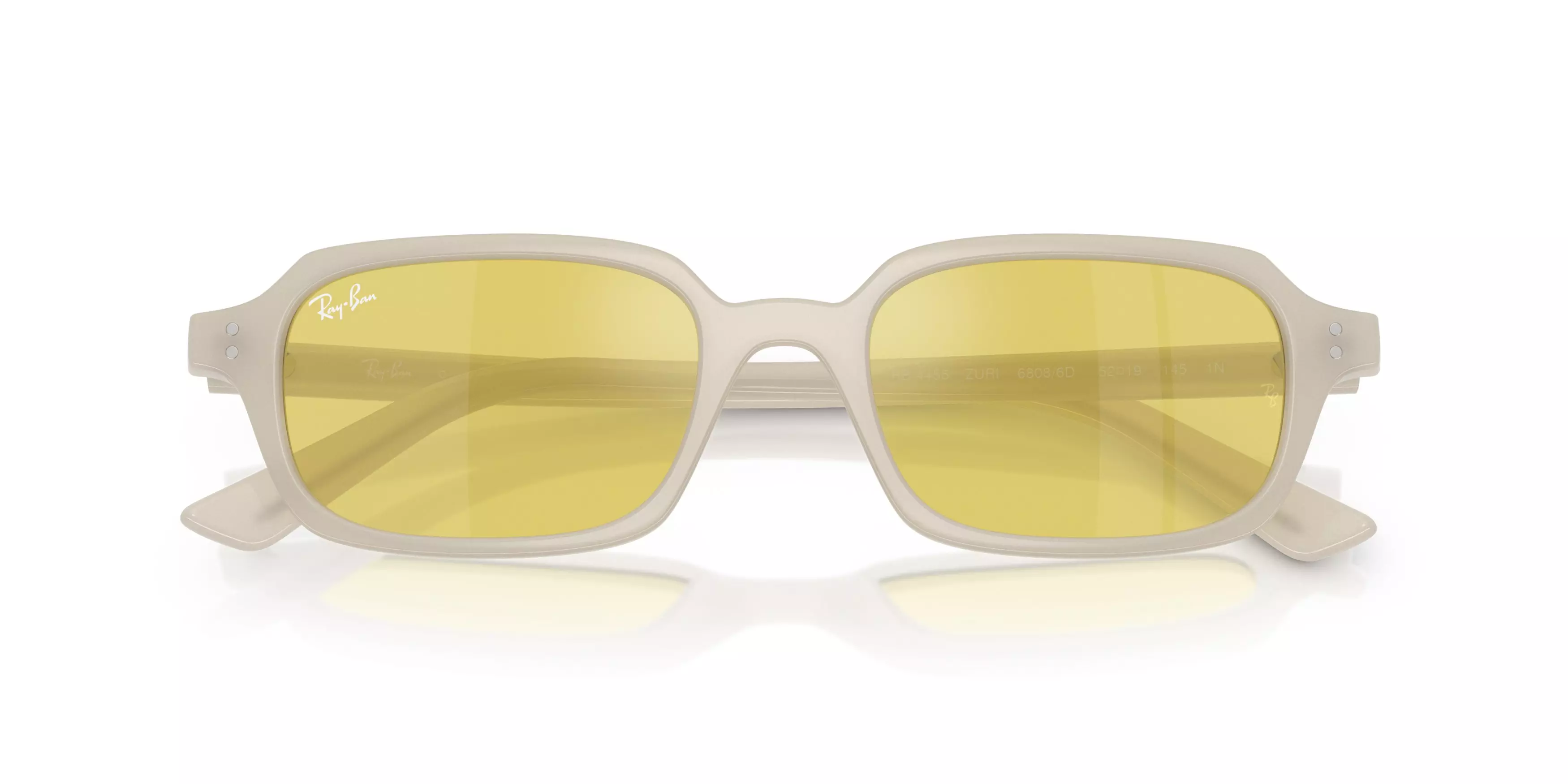 Ray-Ban Zuri Gold Sunglasses - White - WHITE/GOLD