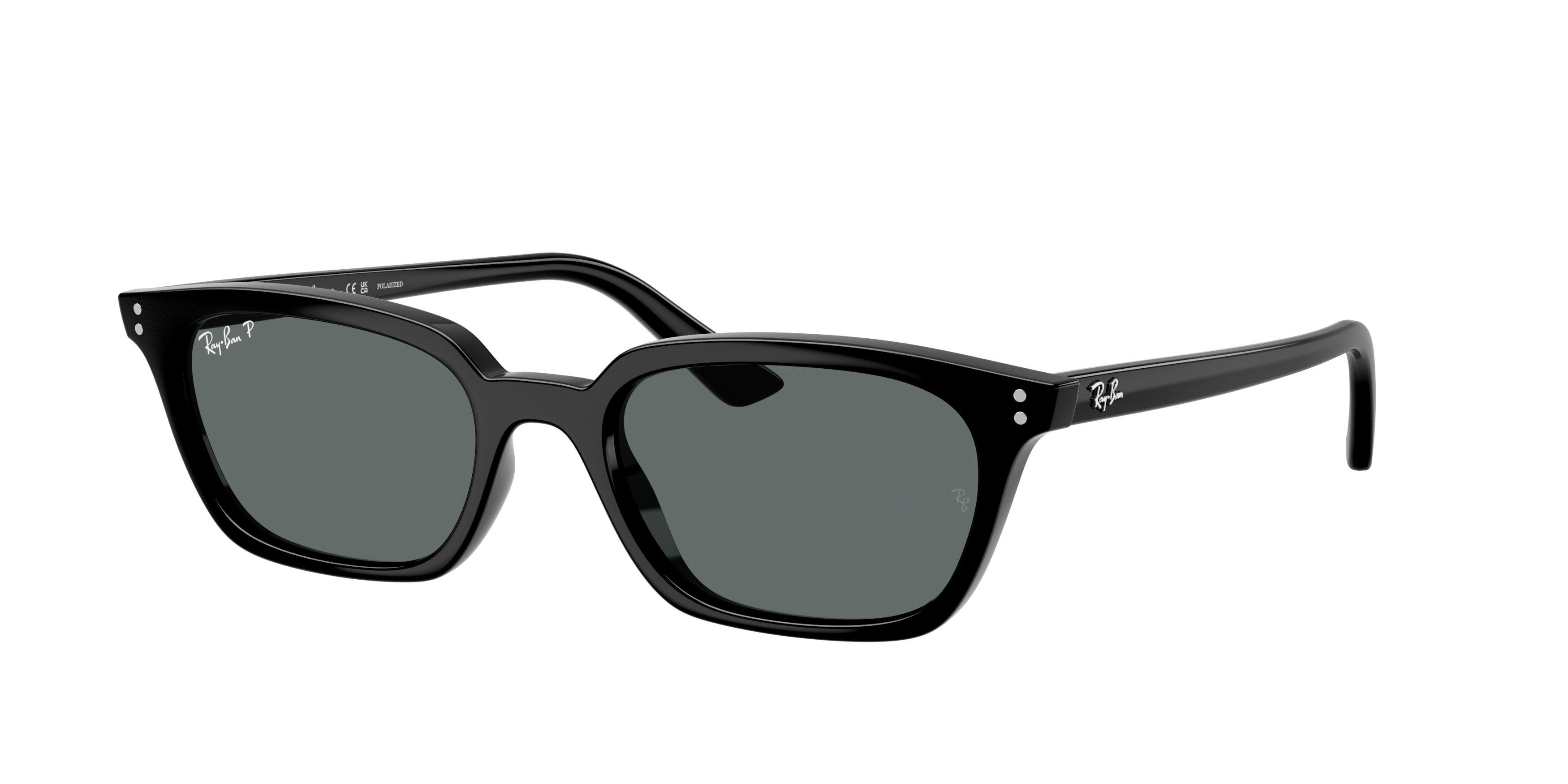 Ray-Ban Zaya Dark Grey Polarized Sunglasses - Black - BLACK/GREY Thumbnail View 1