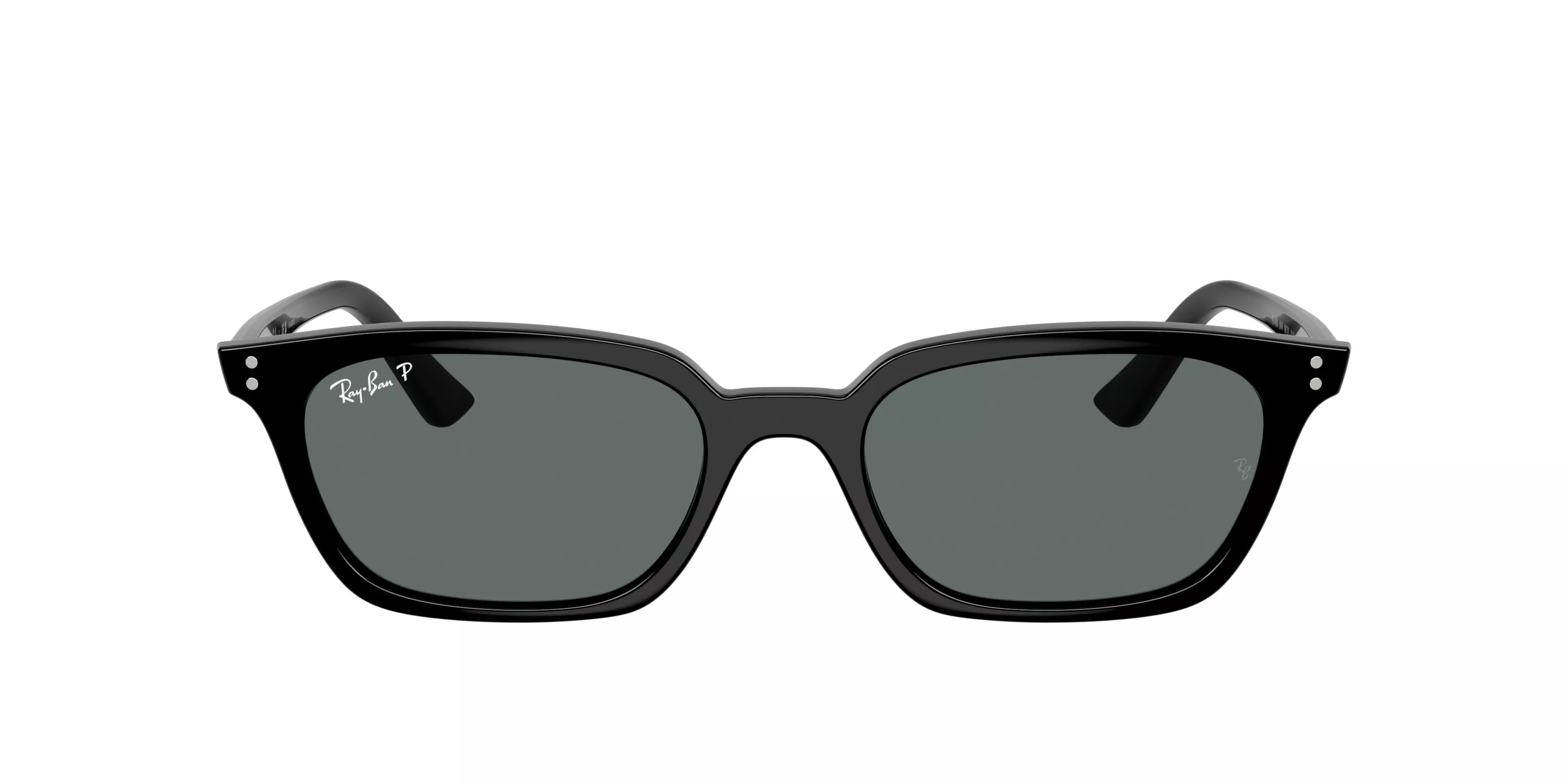 Ray-Ban Zaya Dark Grey Polarized Sunglasses - Black - BLACK/GREY