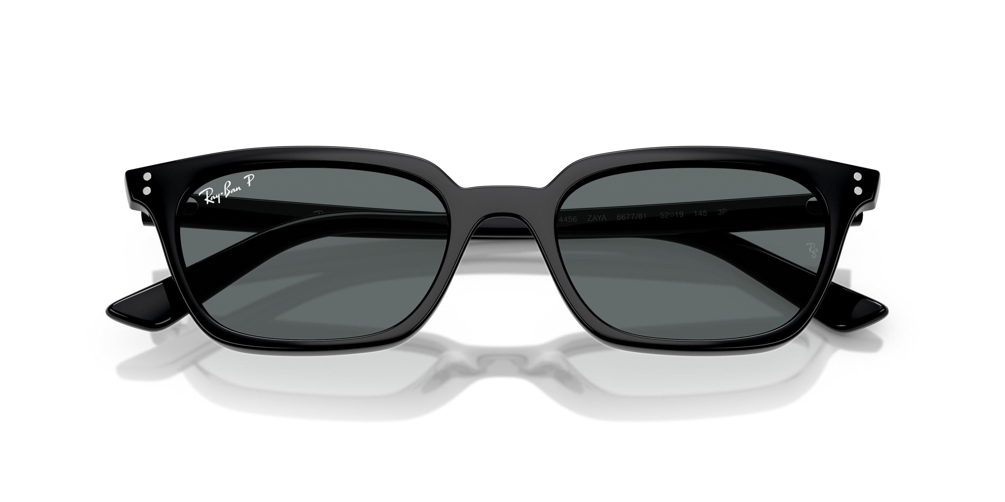 Ray-Ban Zaya Dark Grey Polarized Sunglasses - Black - BLACK/GREY Thumbnail View 5