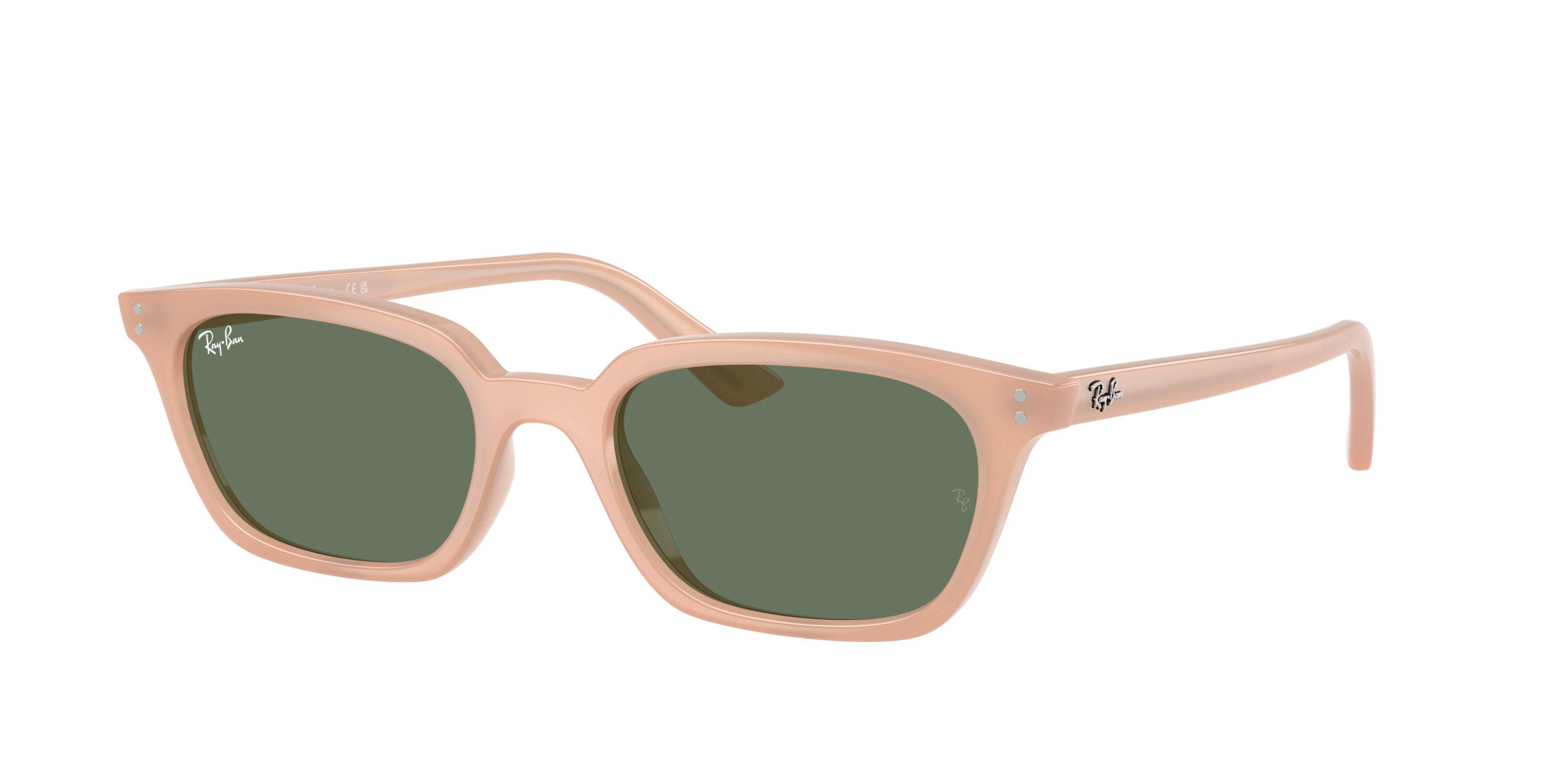 Ray-Ban Zaya Green Sunglasses - Pink - PINK/GREEN Thumbnail View 1