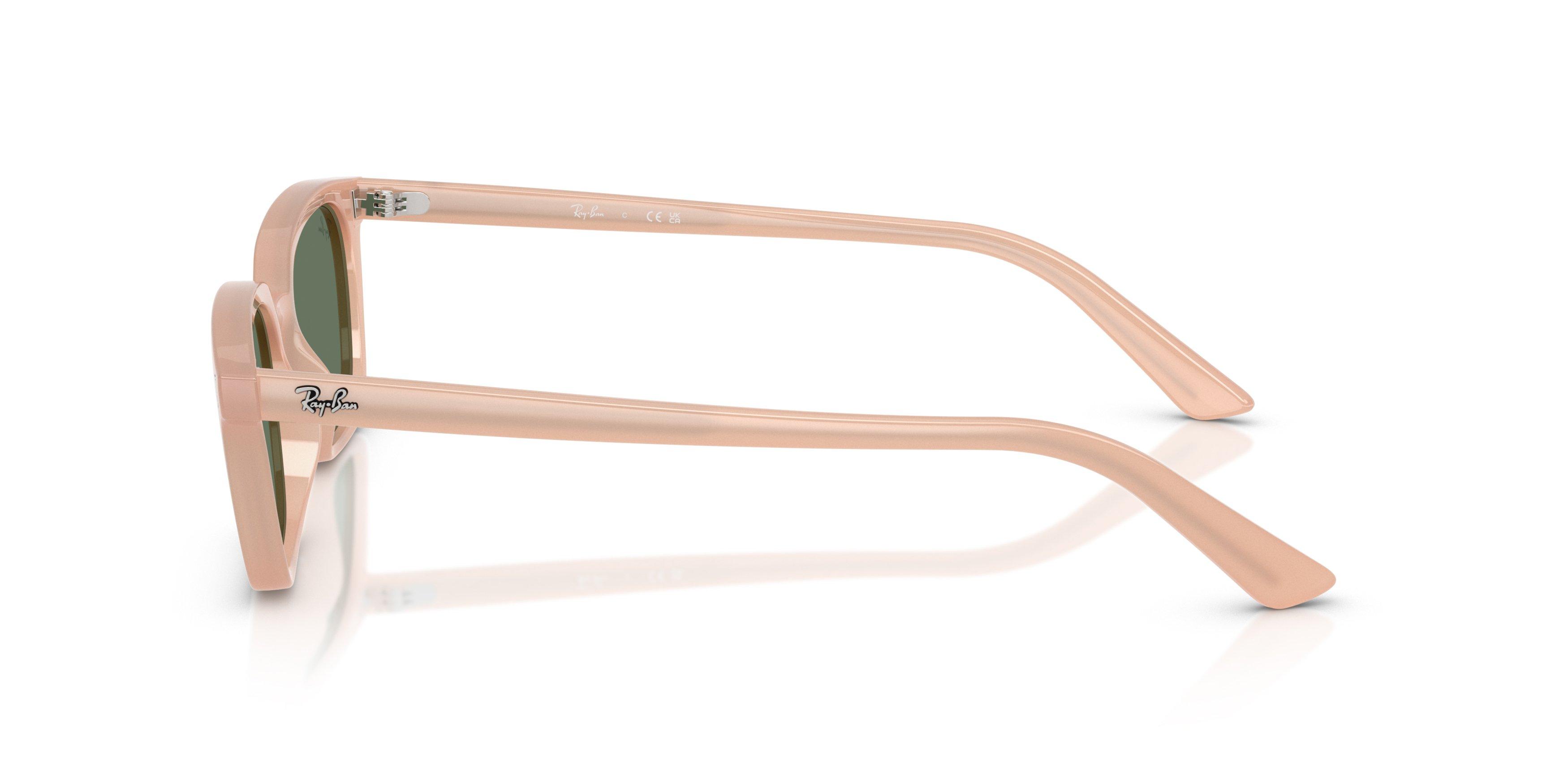 Ray-Ban Zaya Green Sunglasses - Pink - PINK/GREEN Thumbnail View 6