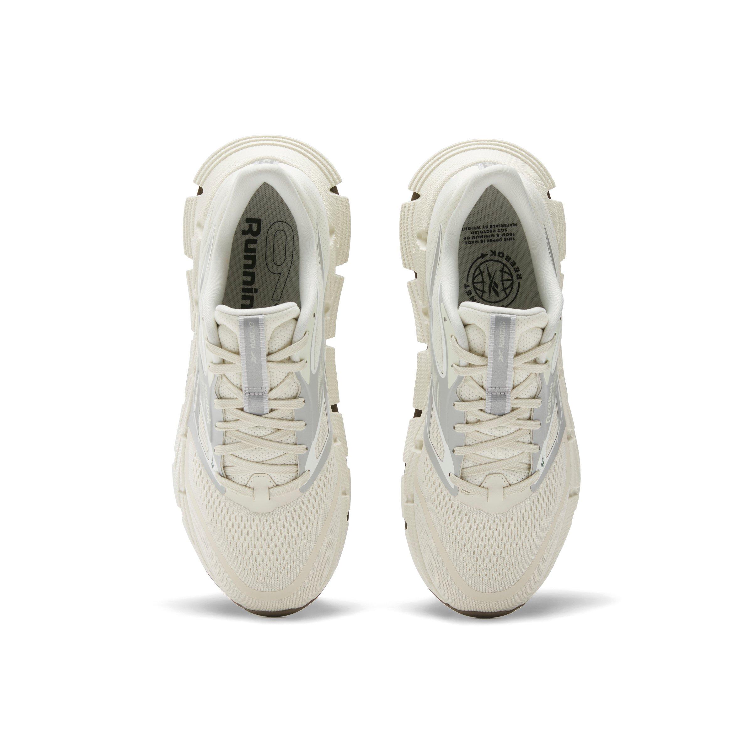 Reebok FloatZig 2 "White/Silver/Tan" Men's Running Shoe - WHITE/SILVER/TAN Thumbnail View 4