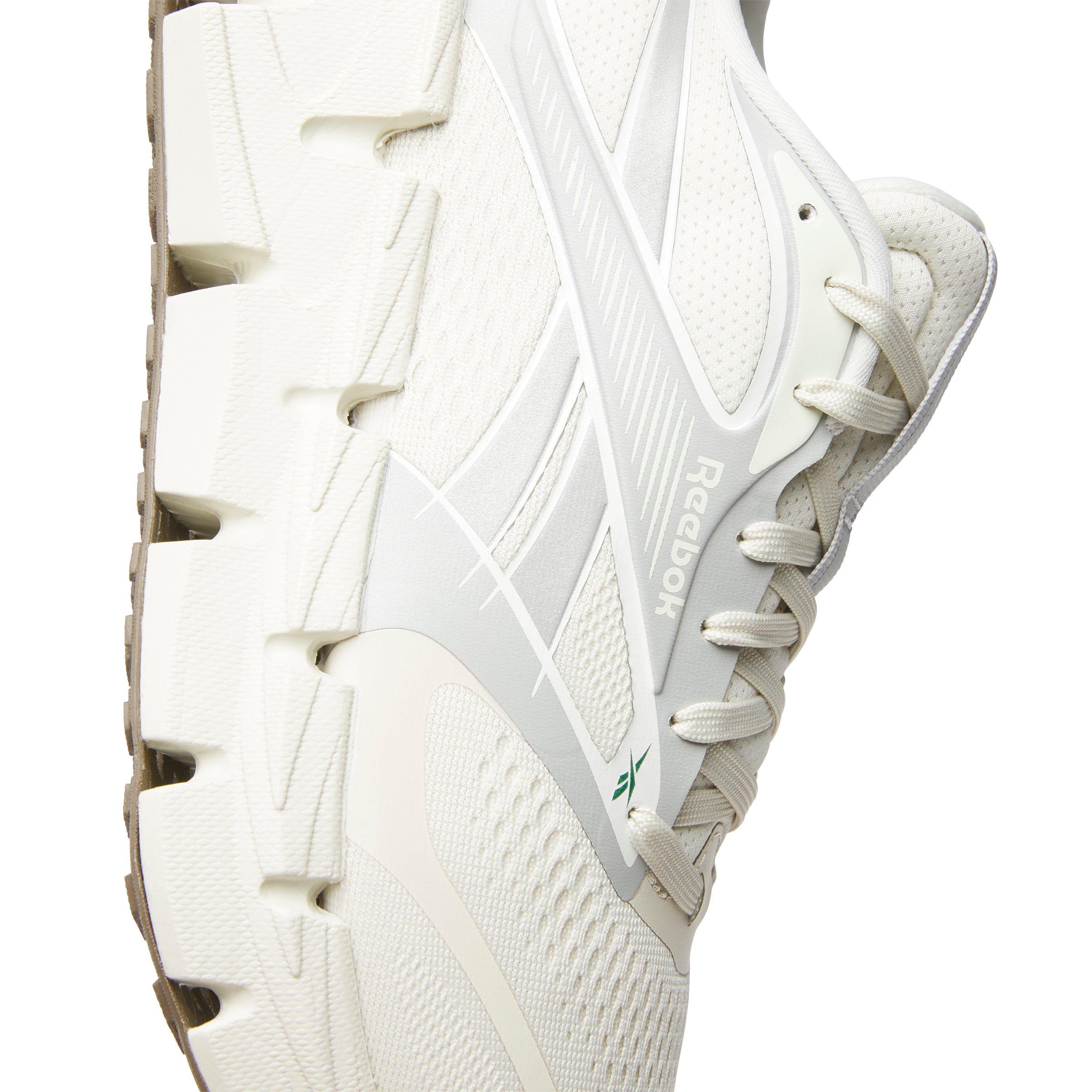 Reebok FloatZig 2 "White/Silver/Tan" Men's Running Shoe - WHITE/SILVER/TAN Thumbnail View 6
