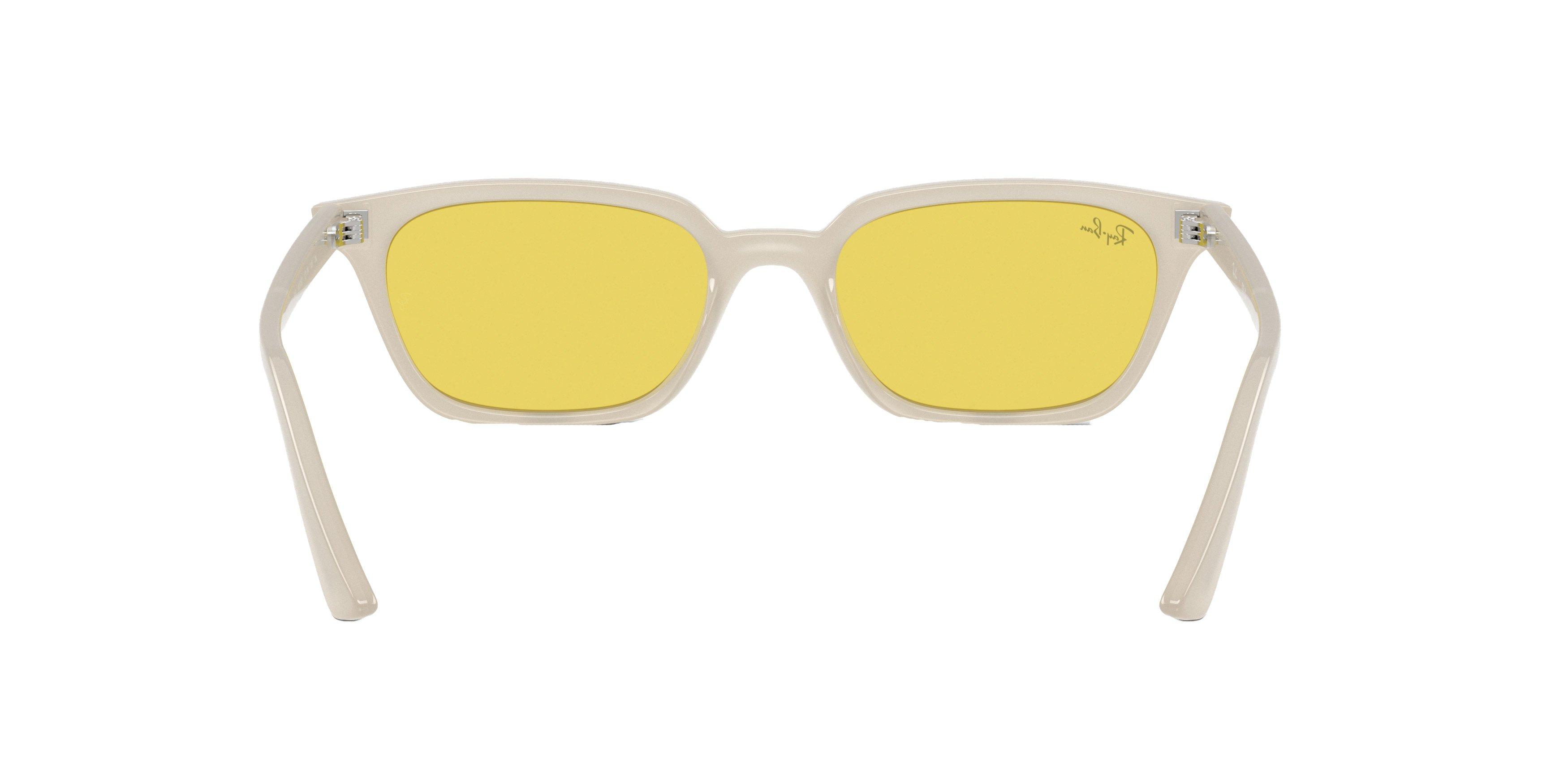 Ray-Ban Zaya Gold Sunglasses - White - WHITE/GOLD Thumbnail View 2