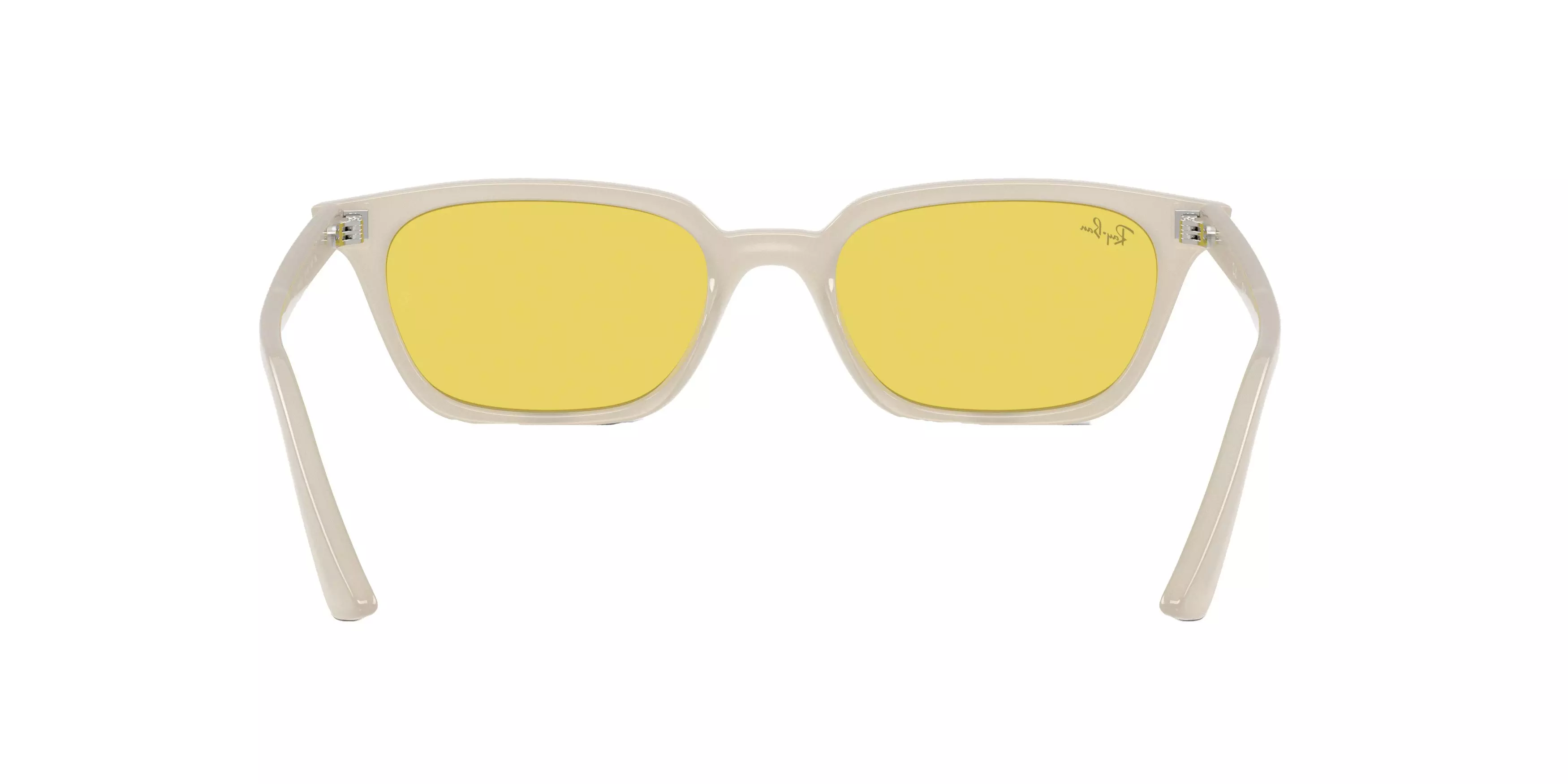 Ray-Ban Zaya Gold Sunglasses - White - WHITE/GOLD