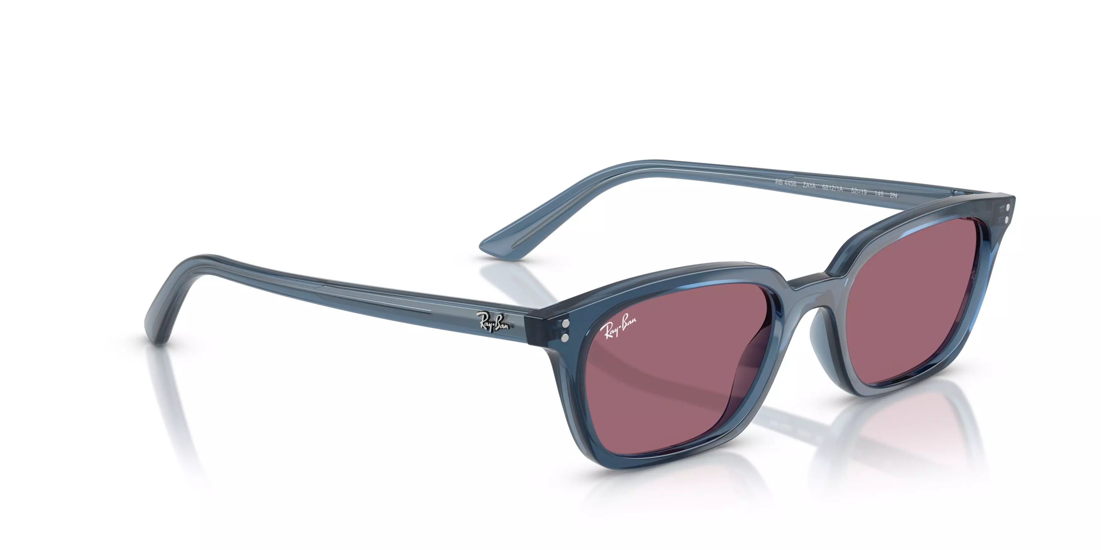 Ray-Ban Zaya Rose Sunglasses - Light Blue - LIGHT BLUE/ROSE