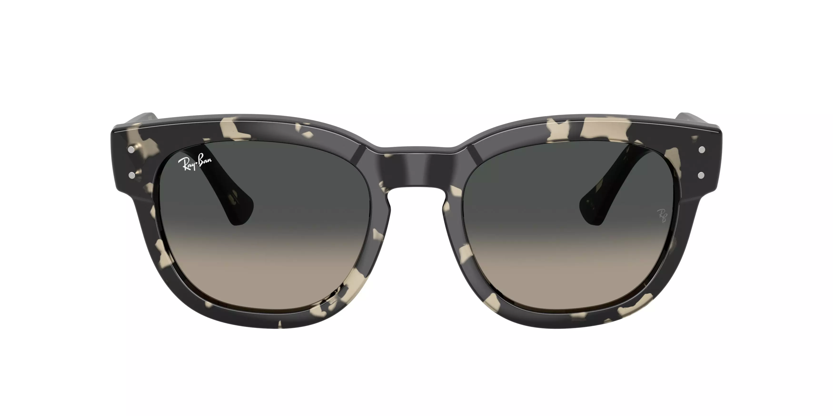 Ray-Ban Mega Hawkeye Grey Gradient Sunglasses - Grey Havana - GREY