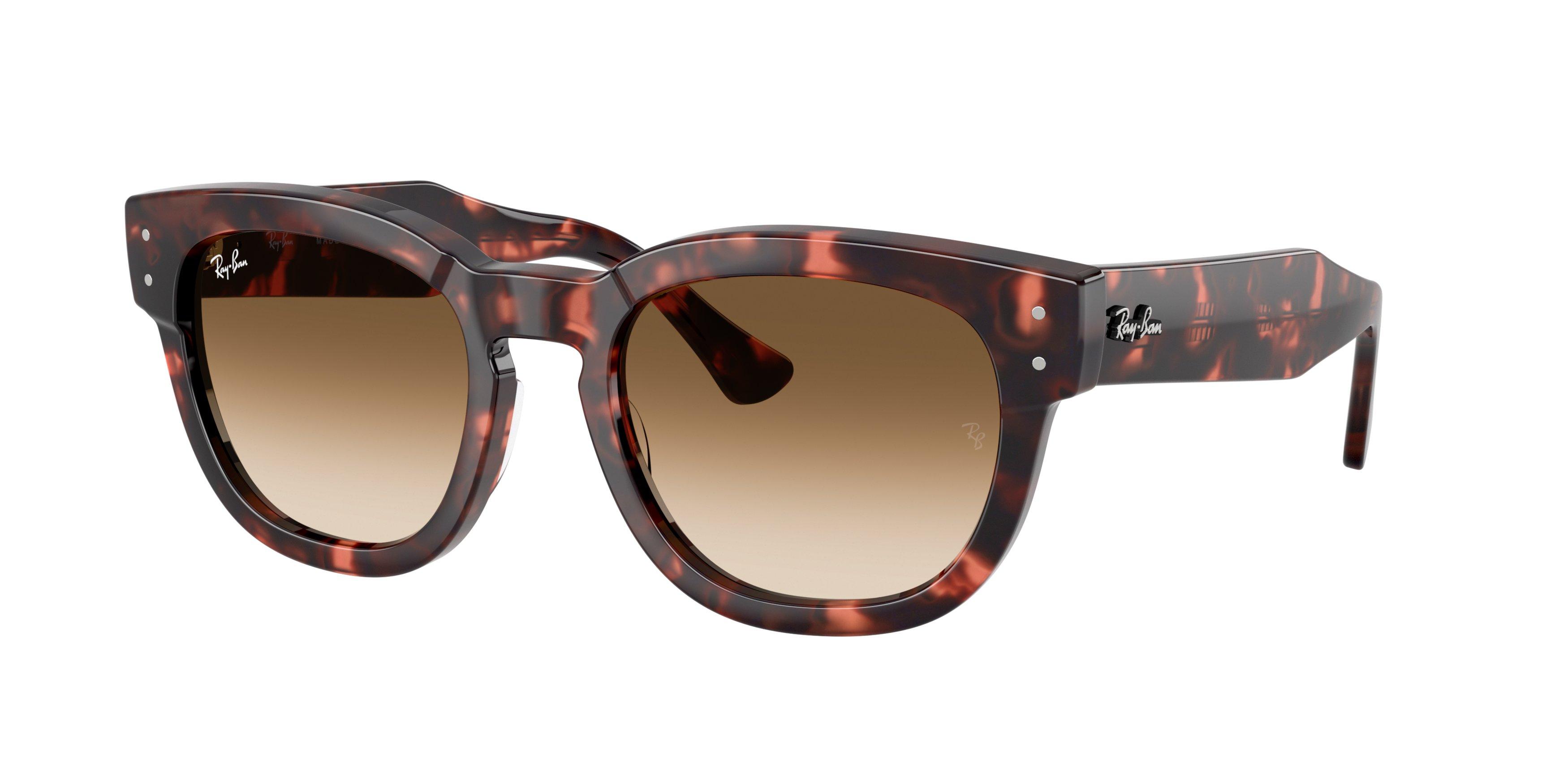 Ray-Ban Mega Hawkeye Brown Gradient Sunglasses - Pink Havana - BROWN Thumbnail View 1