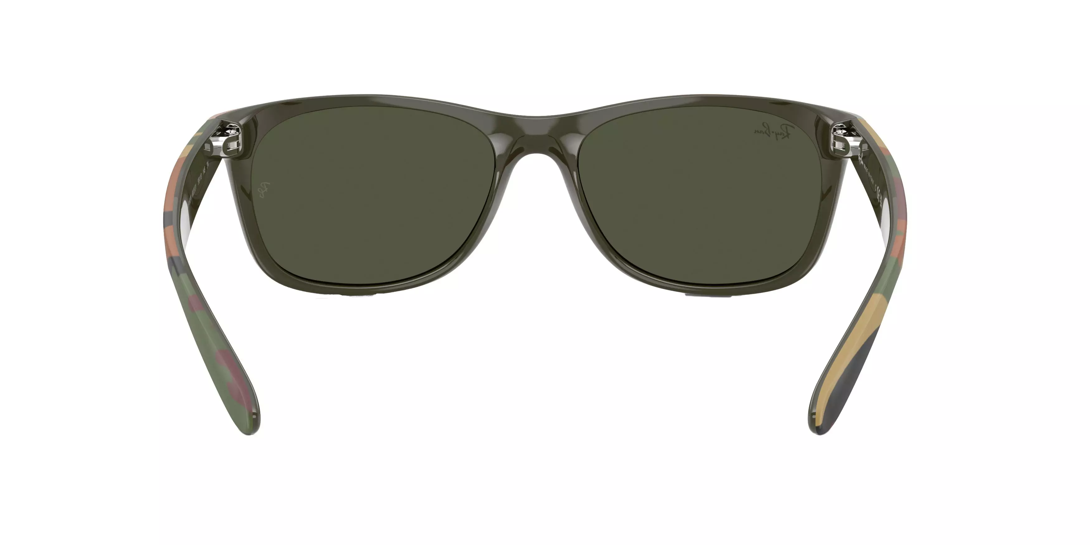 Ray-Ban New Wayfarer Classic Green Sunglasses - Camo - CAMO/GREEN