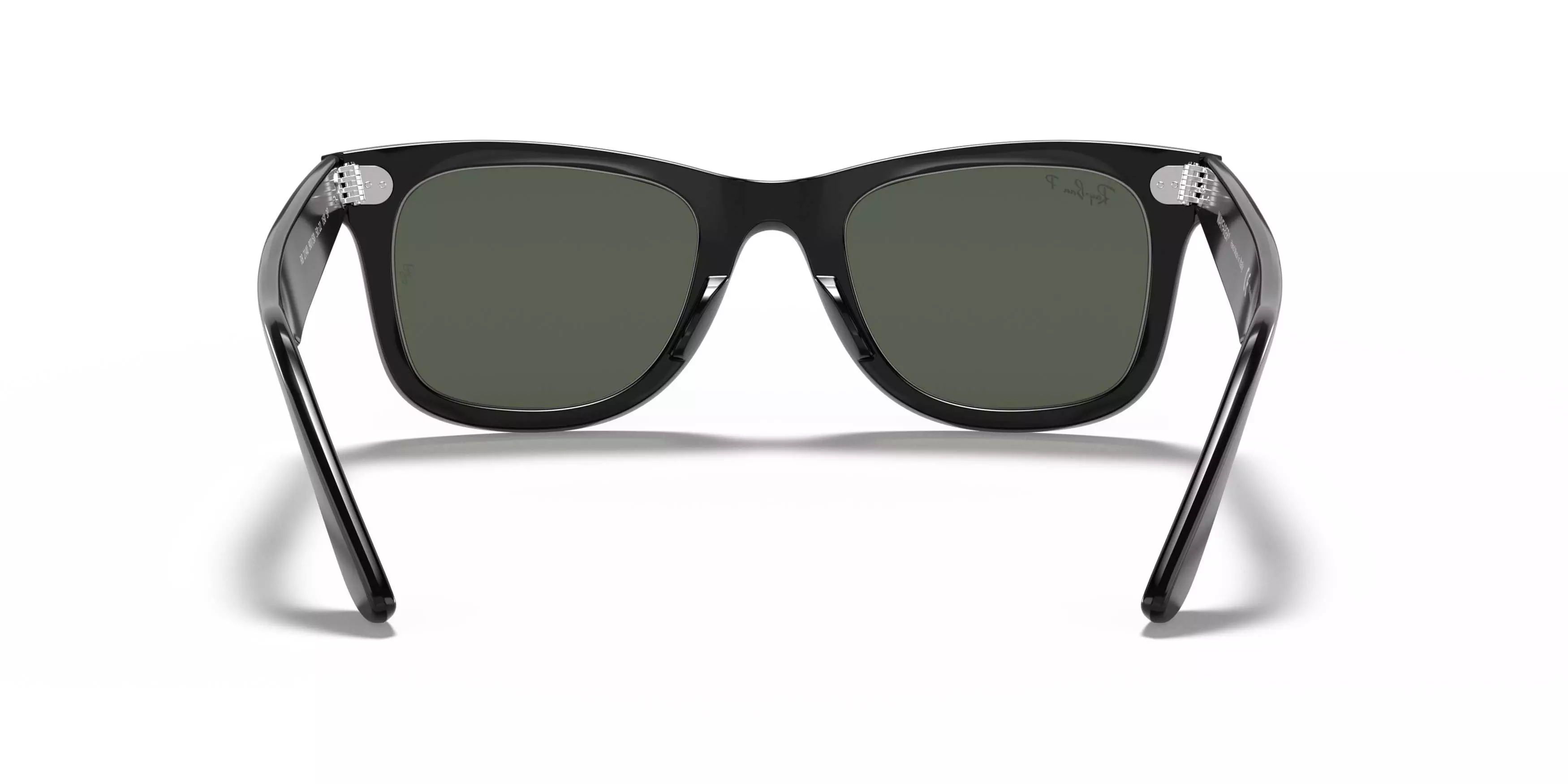 Ray-Ban Original Wayfarer Classic Green Polarized Sunglasses - Black - BLACK/GREEN
