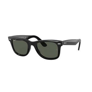 Ray-Ban Original Wayfarer Classic Green Polarized Sunglasses - Black - BLACK/GREEN