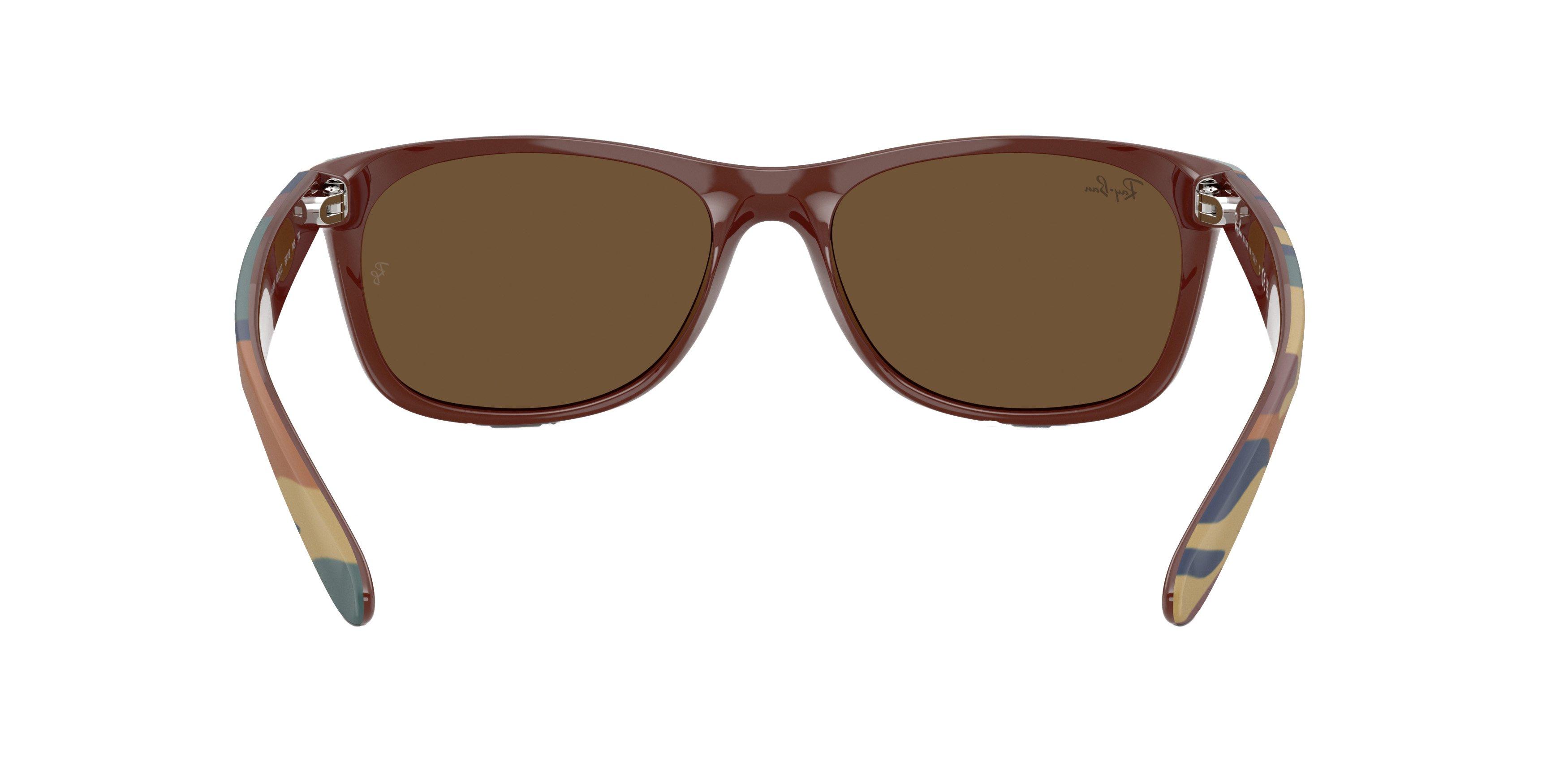 Ray-Ban New Wayfarer Classic Brown Sunglasses - Camo - CAMO/BROWN Thumbnail View 2