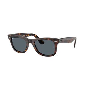 Ray-Ban Original Wayfarer Classic Dark Blue Sunglasses - Havana - BROWN/DARK BLUE