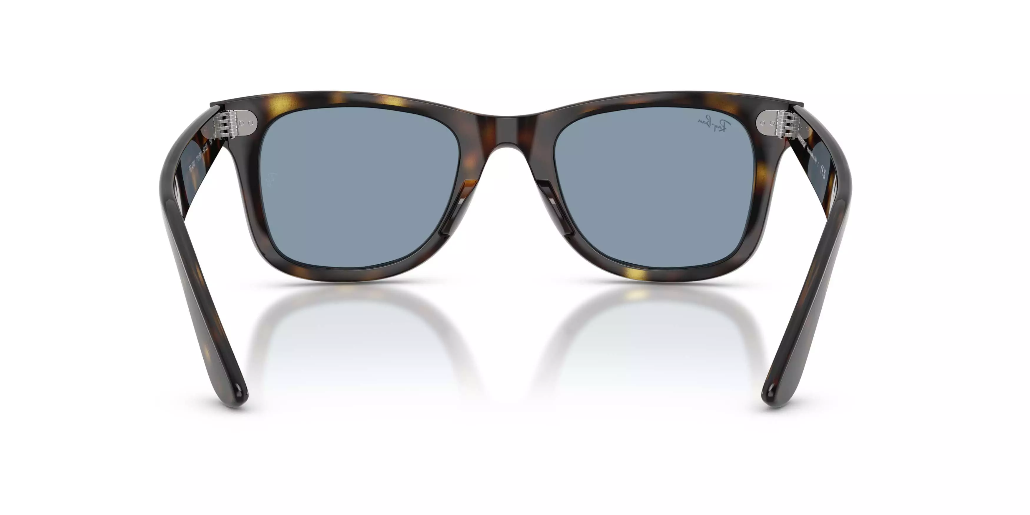 Ray-Ban Wayfarer Ease Blue Sunglasses - Havana - BROWN/BLUE