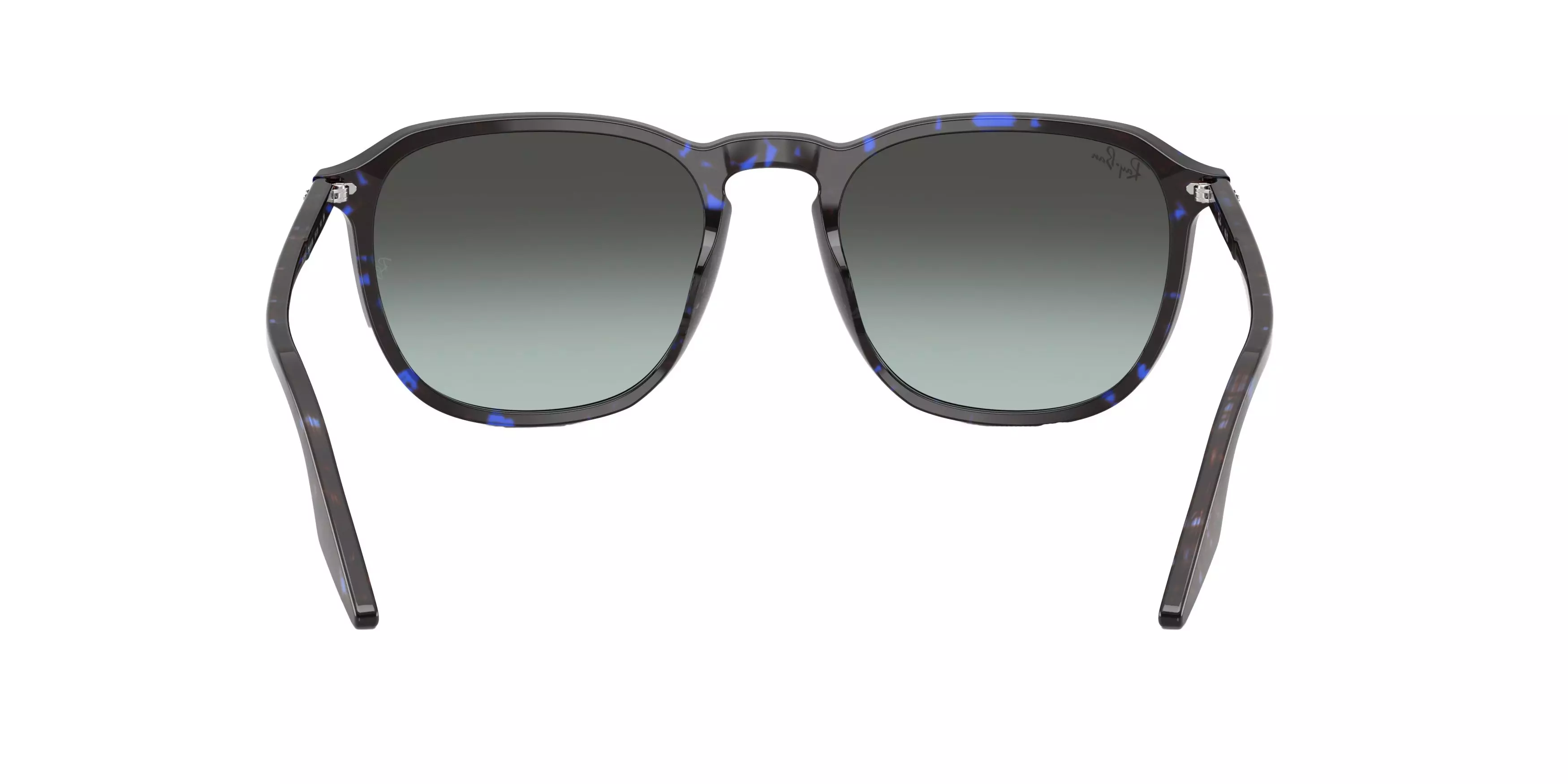 Ray-Ban RB2203 Grey Gradient Sunglasses - Blue Turtle - BROWN