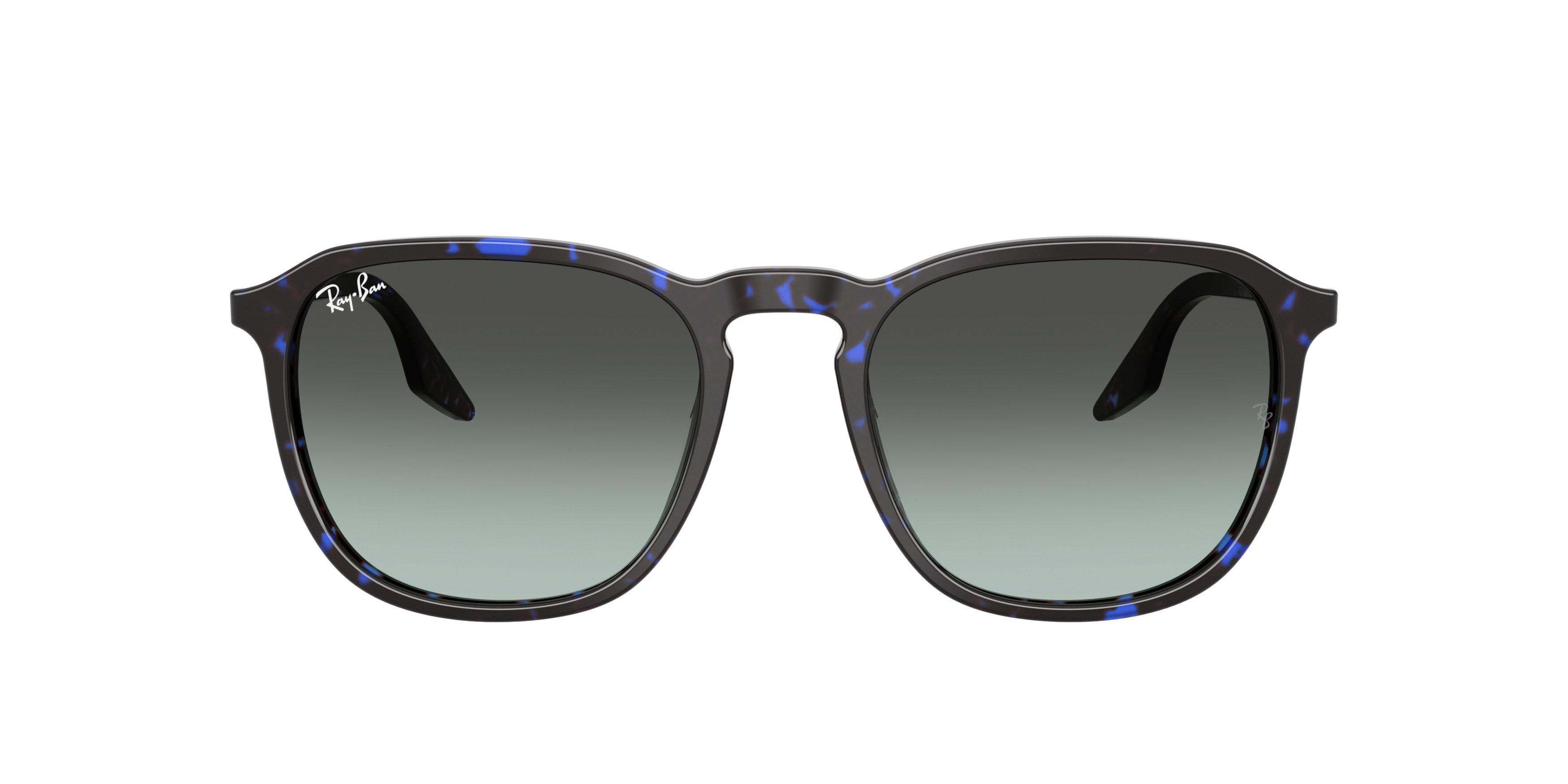Ray-Ban RB2203 Grey Gradient Sunglasses - Blue Turtle - BROWN Thumbnail View 3