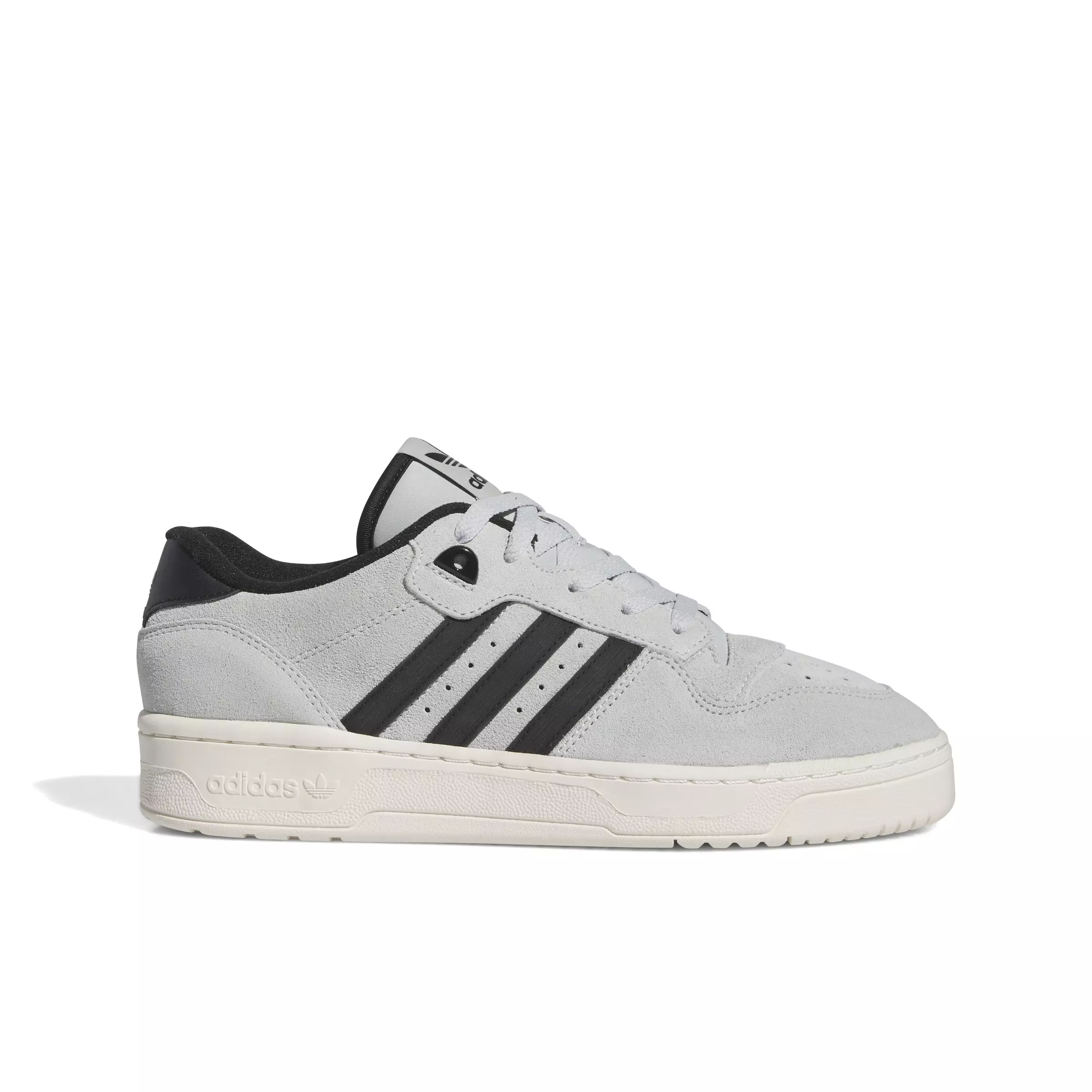adidas Rivalry Low "Wonder Silver/Core Black/Off White" Men's Shoe - SILVER/BLACK/OFF WHITE