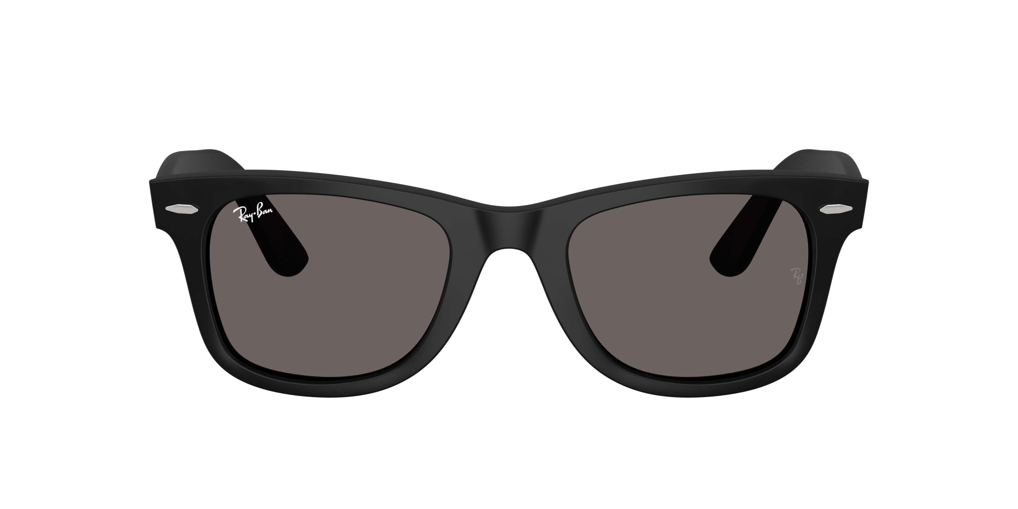 Ray-Ban Wayfarer Ease Dark Grey Sunglasses - Matte Black - BLACK/GREY