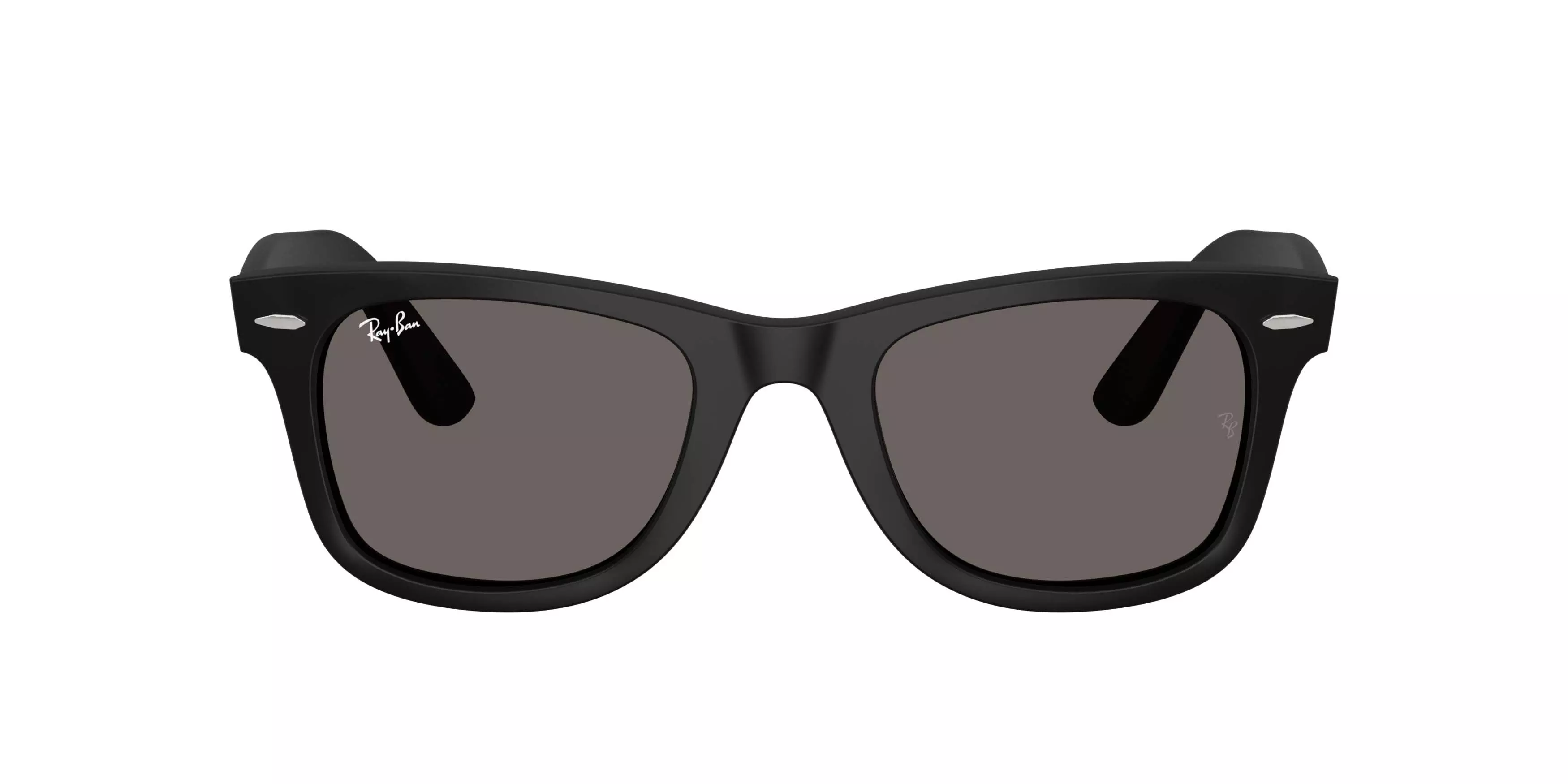 Ray-Ban Wayfarer Ease Dark Grey Sunglasses - Matte Black - BLACK/GREY