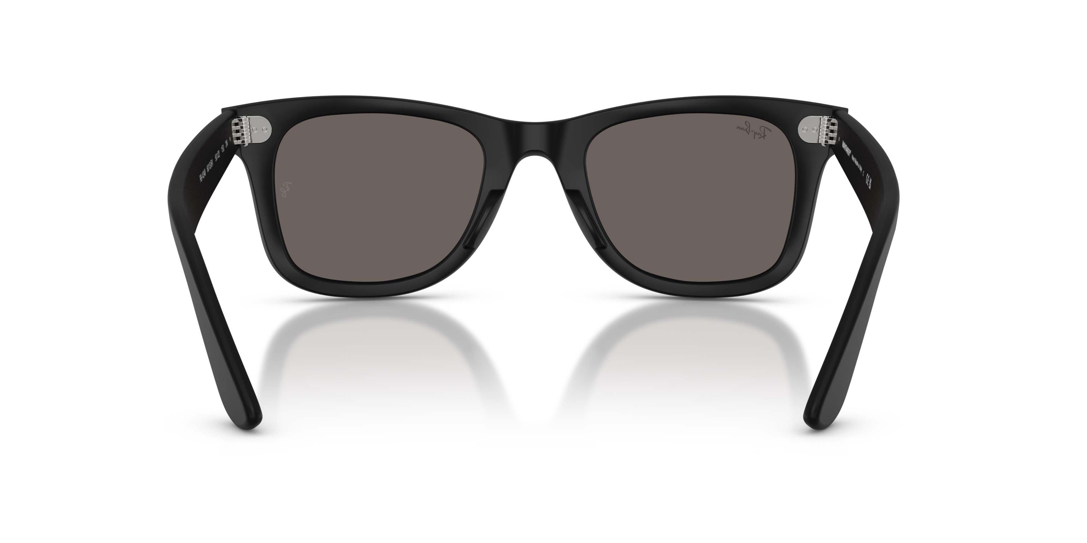 Ray-Ban Wayfarer Ease Dark Grey Sunglasses - Matte Black - BLACK/GREY