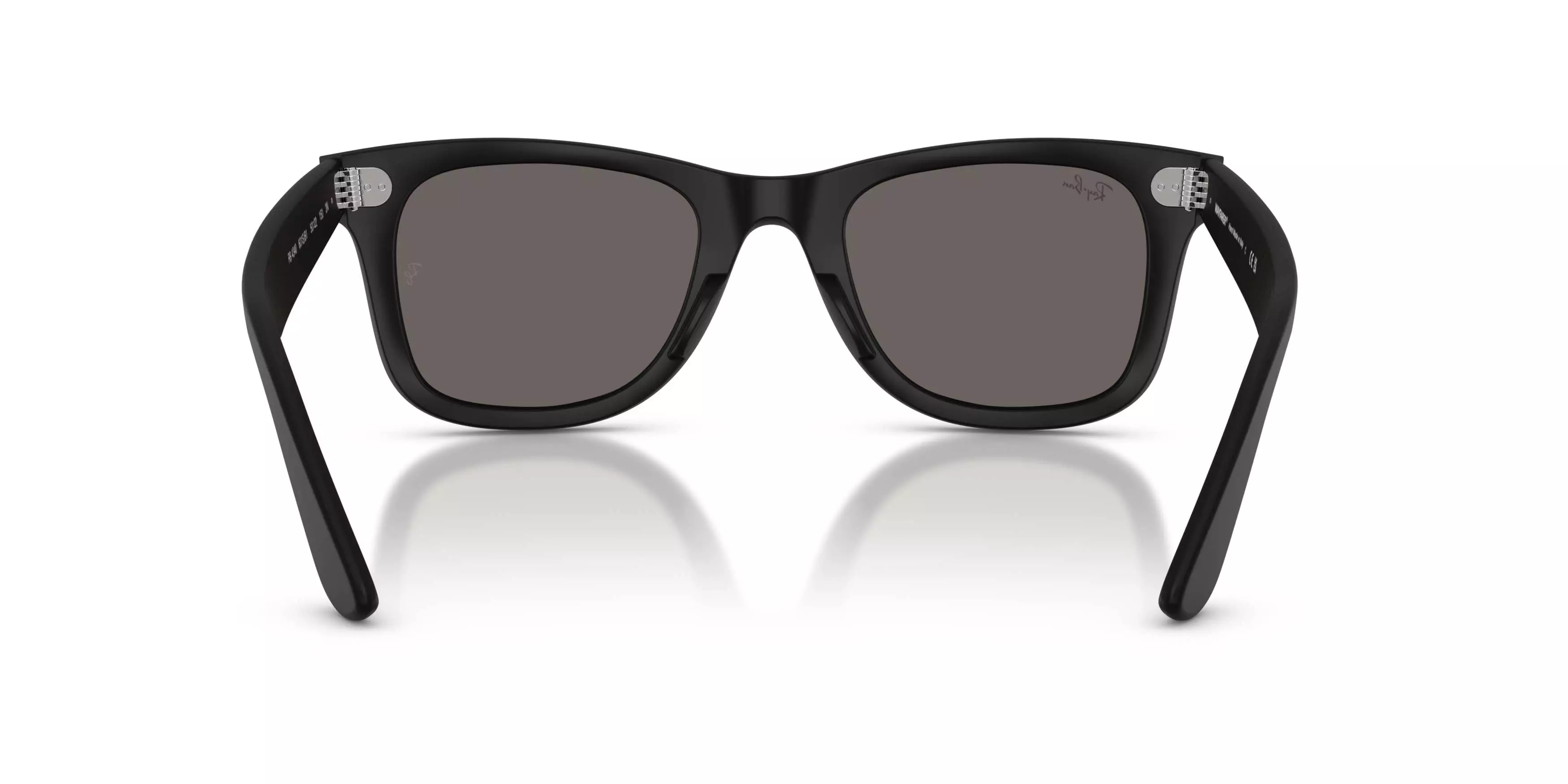 Ray-Ban Wayfarer Ease Dark Grey Sunglasses - Matte Black - BLACK/GREY