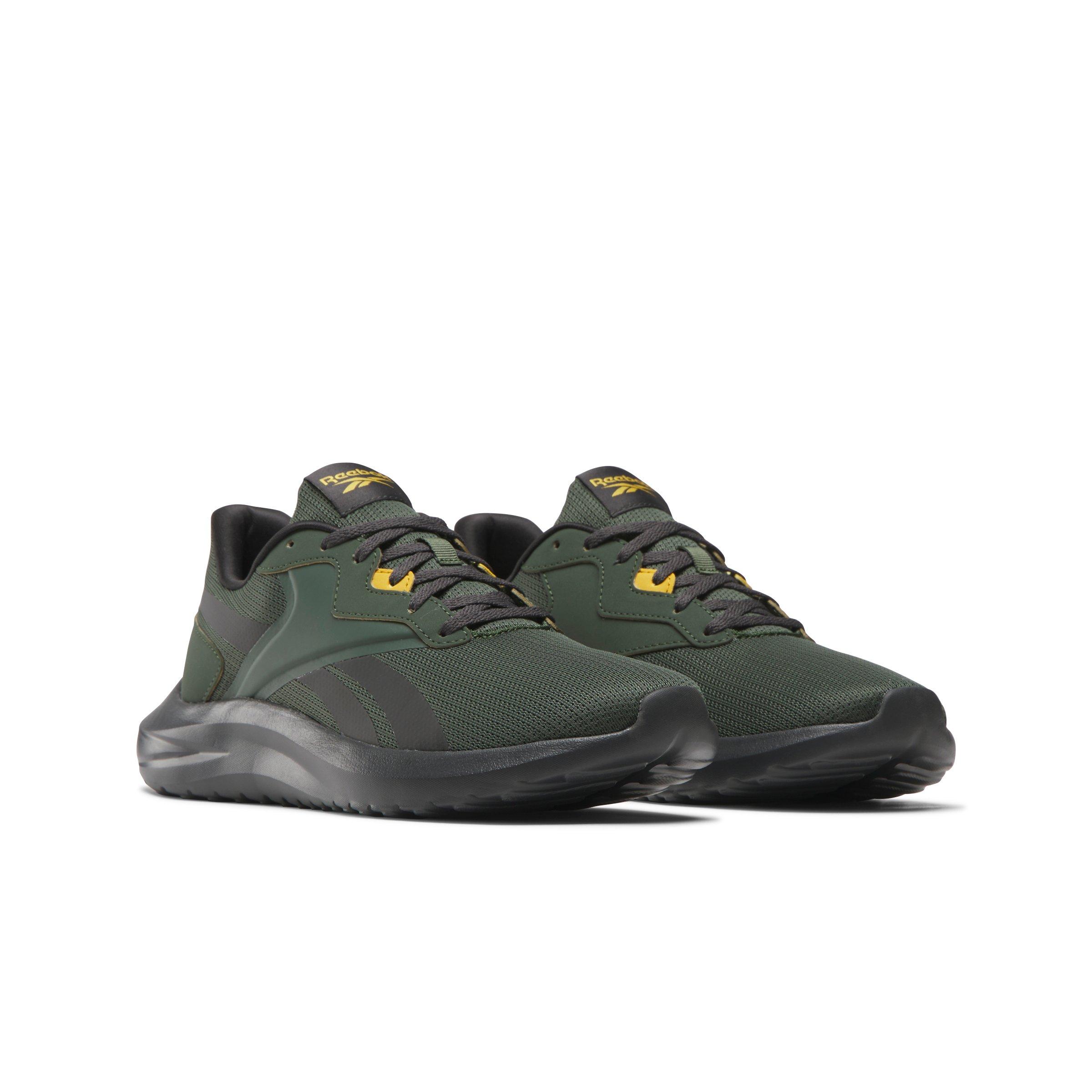 Reebok Energen Lux "Dark Green/Black/Yellow" Men's Running Shoe - DK GREEN/BLACK/YELLOW Thumbnail View 2