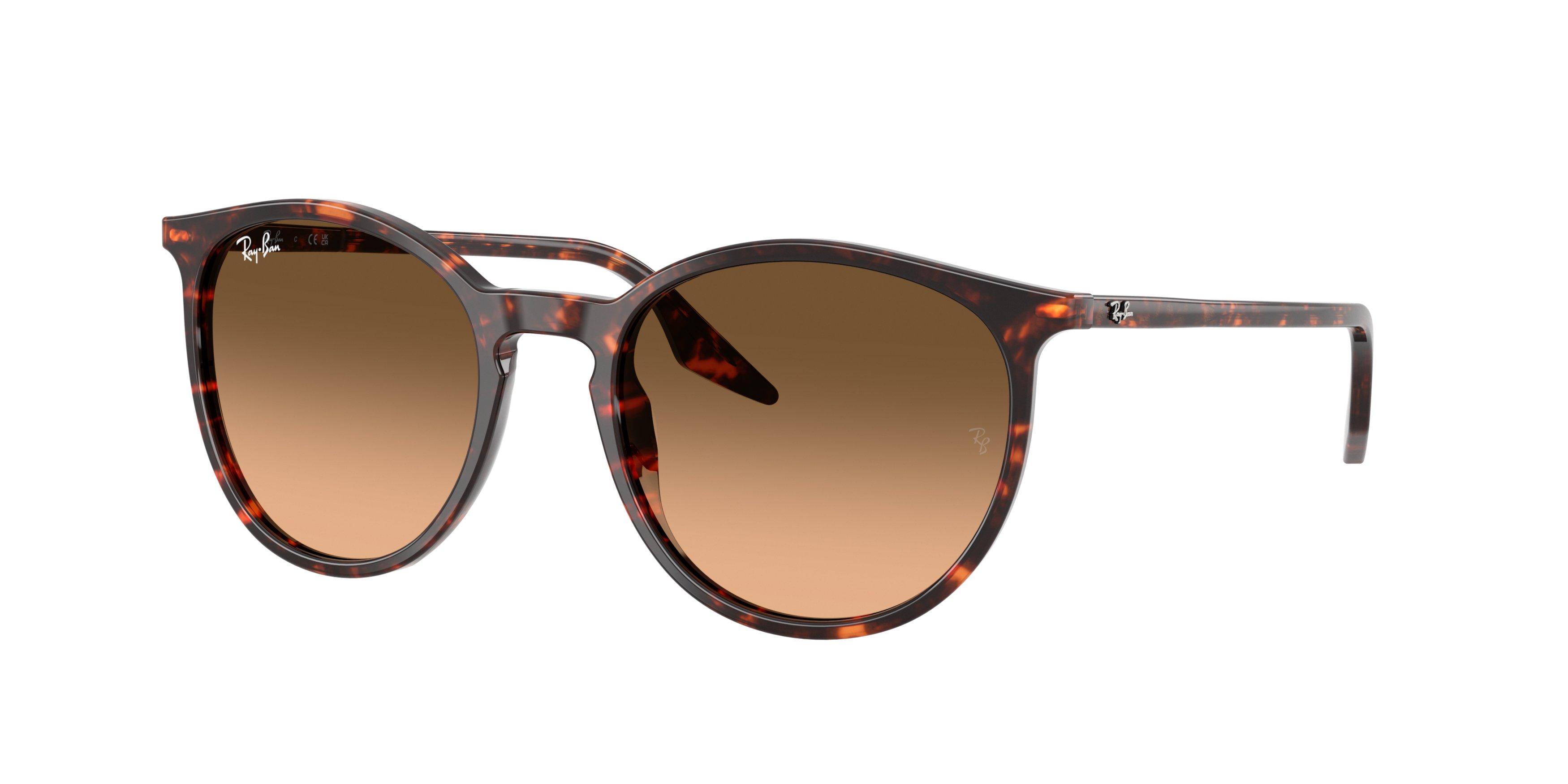 Ray-Ban RB2204 Brown Gradient Sunglasses - Red Turtle - BROWN Thumbnail View 1