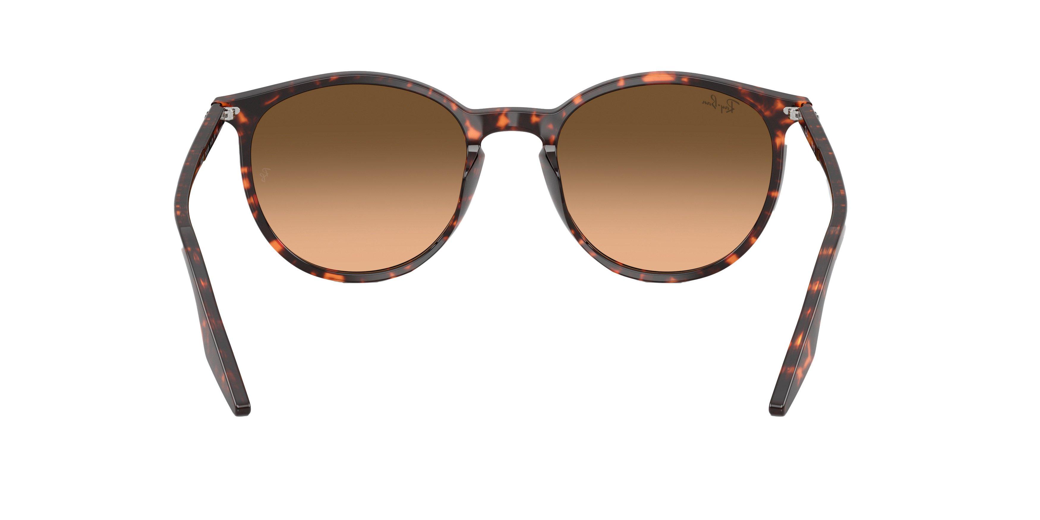 Ray-Ban RB2204 Brown Gradient Sunglasses - Red Turtle - BROWN Thumbnail View 2