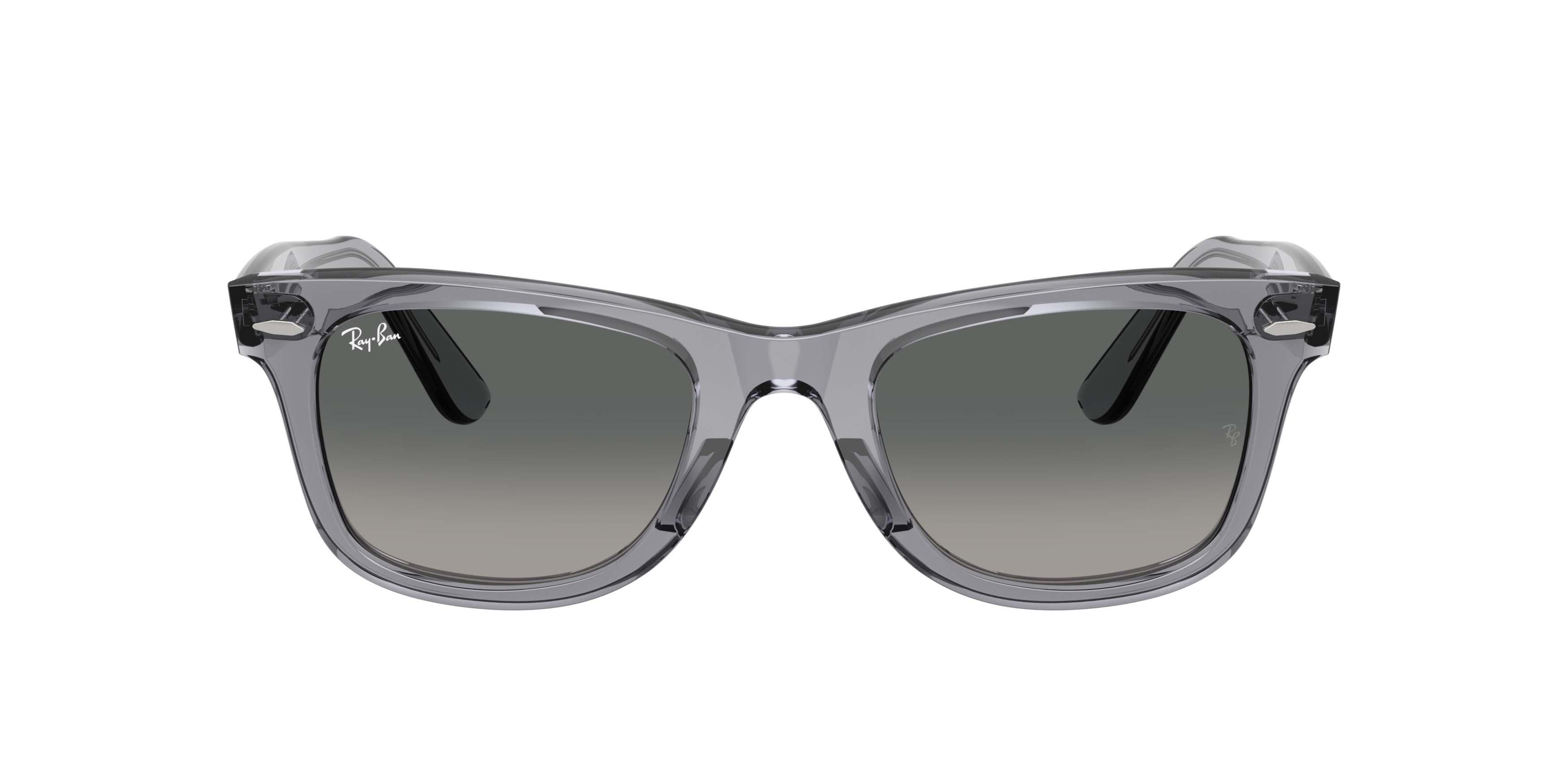 Ray-Ban Original Wayfarer Classic Light Grey Gradient Dark Grey Sunglasses - Transparent Grey - DK GREY