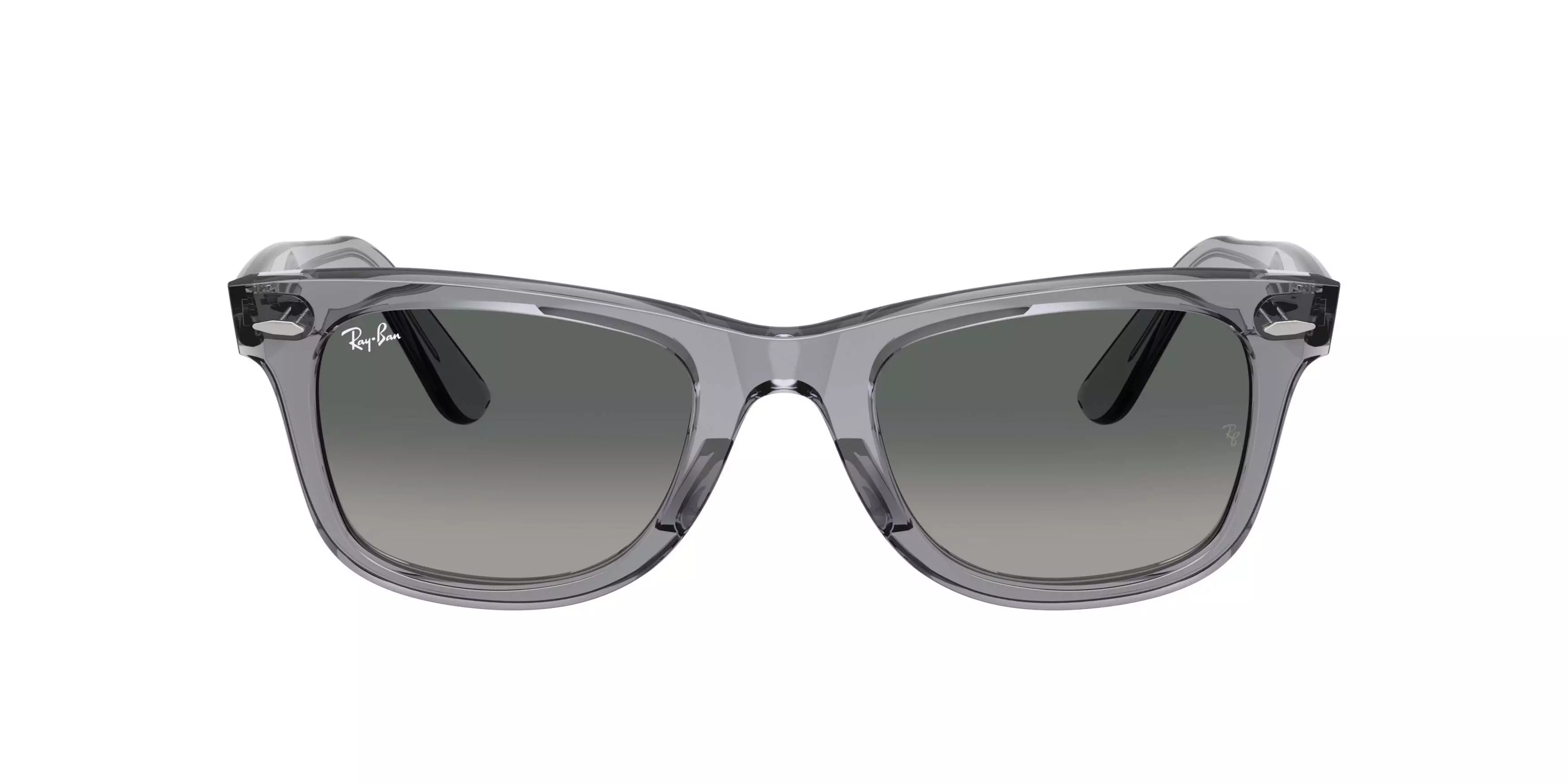 Ray-Ban Original Wayfarer Classic Light Grey Gradient Dark Grey Sunglasses - Transparent Grey - DK GREY
