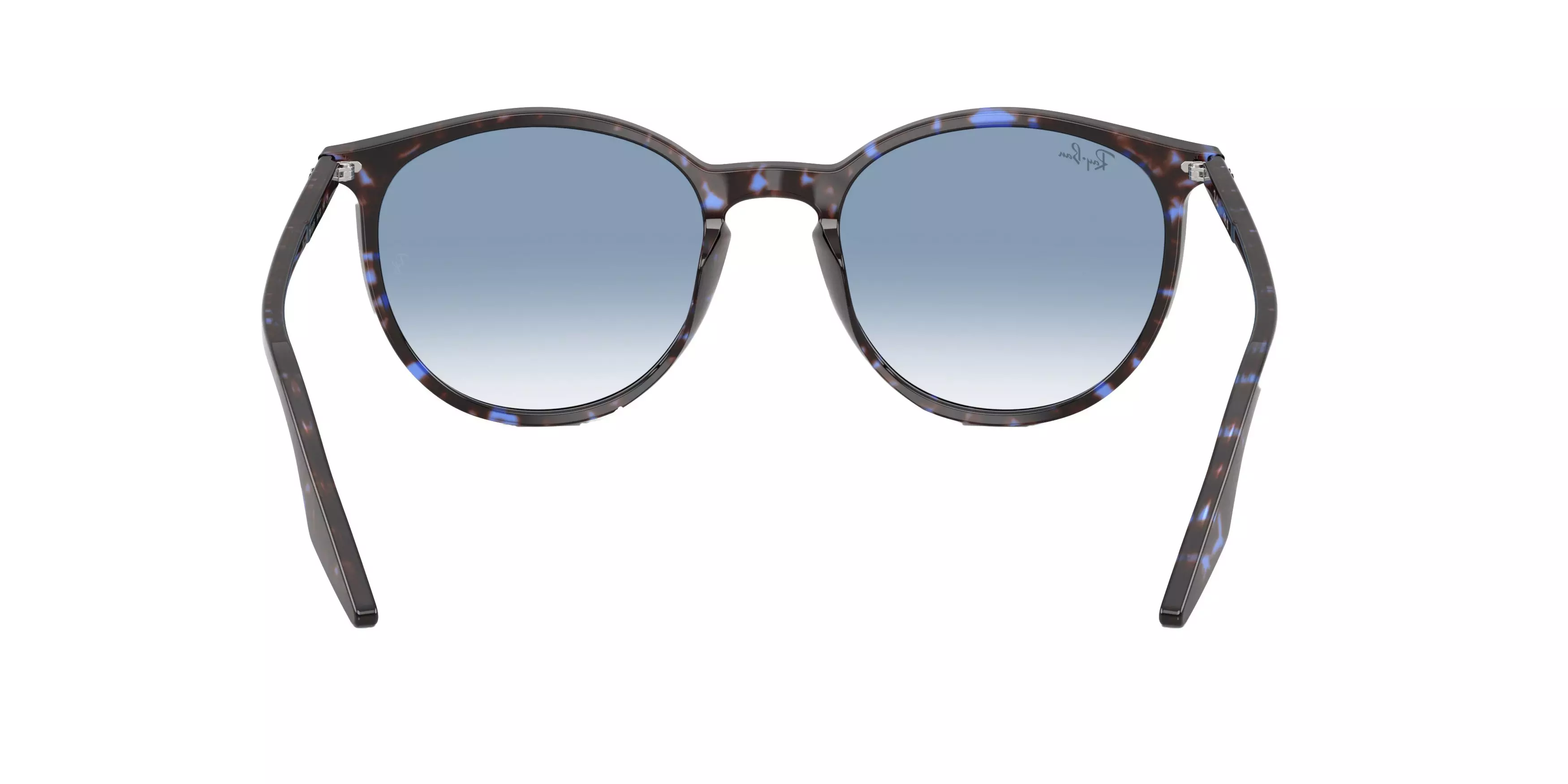 Ray-Ban RB2204 Grey Gradient Sunglasses - Blue Turtle - BROWN